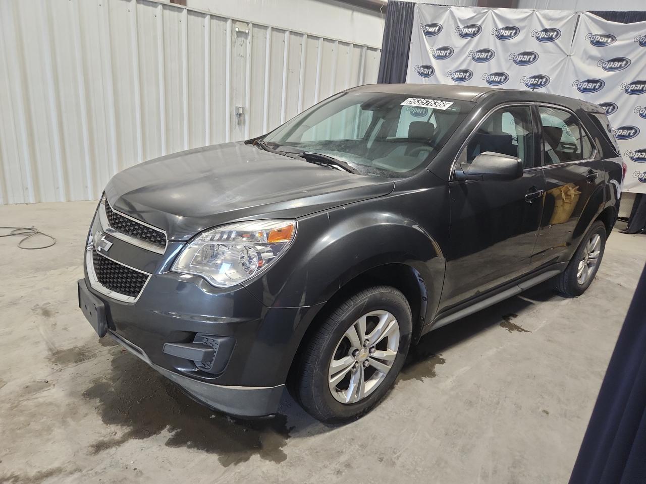 2014 Chevrolet Equinox Ls Black vin: 2GNALAEK3E6258885 Damage: Hood, Oxidized, > 12 Inches
