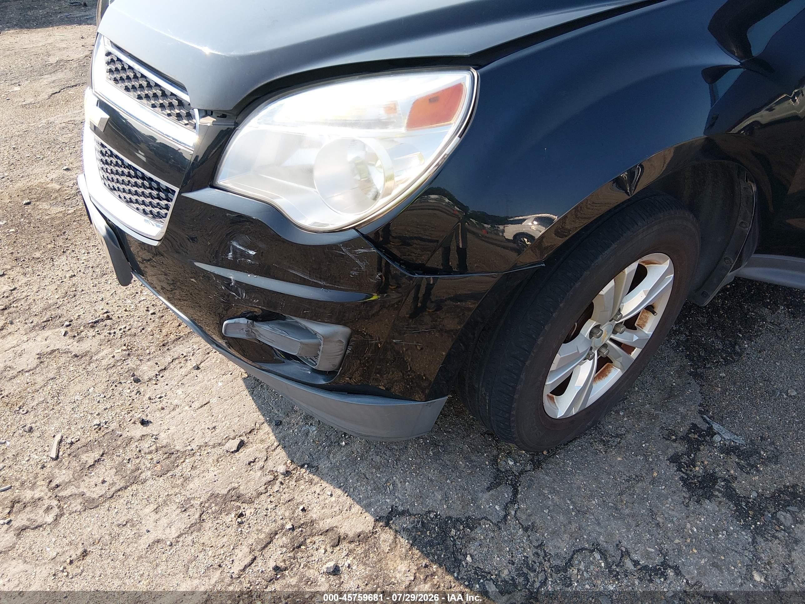 2014 Chevrolet Equinox Ls Black vin: 2GNALAEK3E6361255