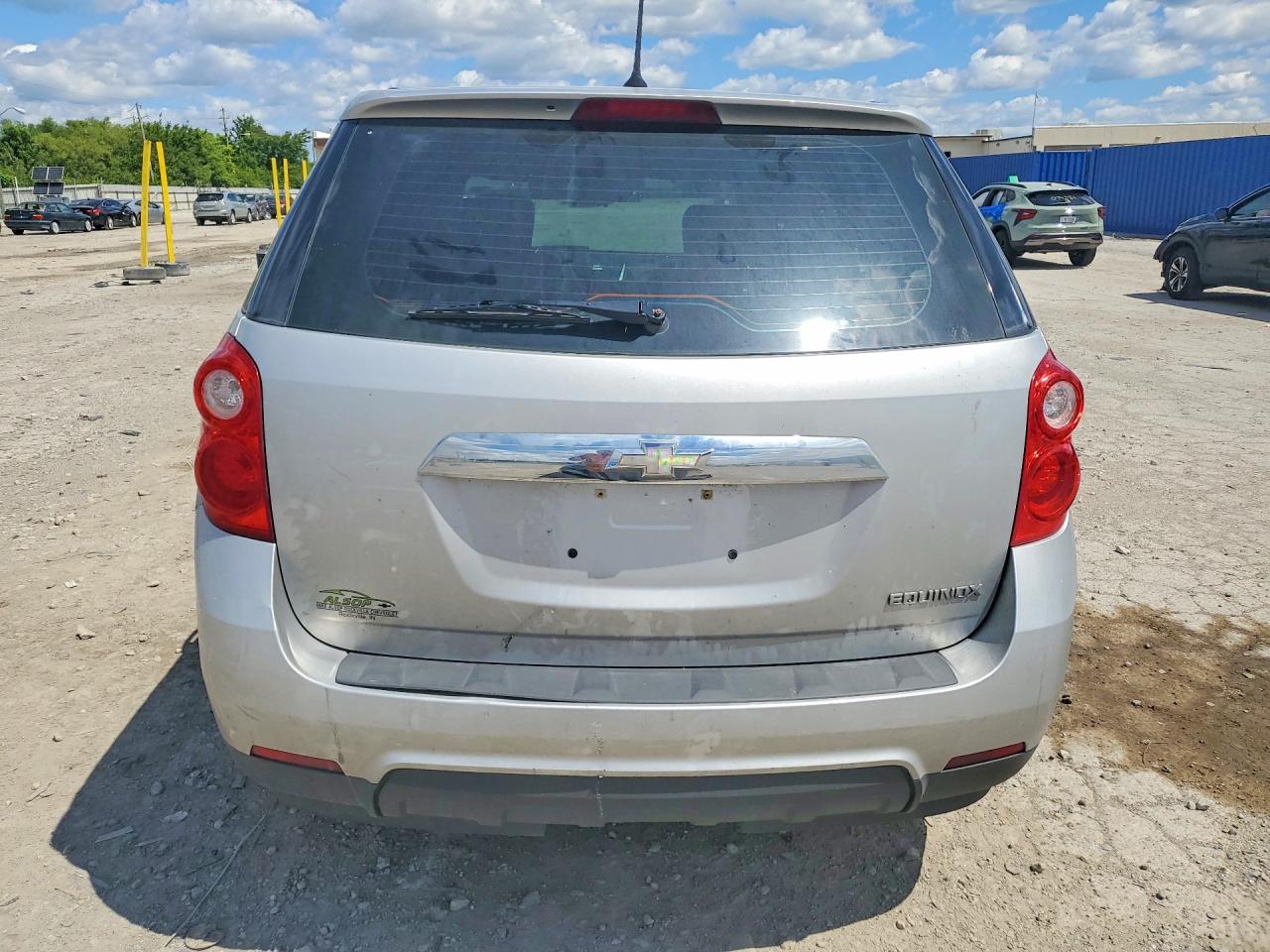 2014 Chevrolet Equinox Ls Silver vin: 2GNALAEK3E6381067