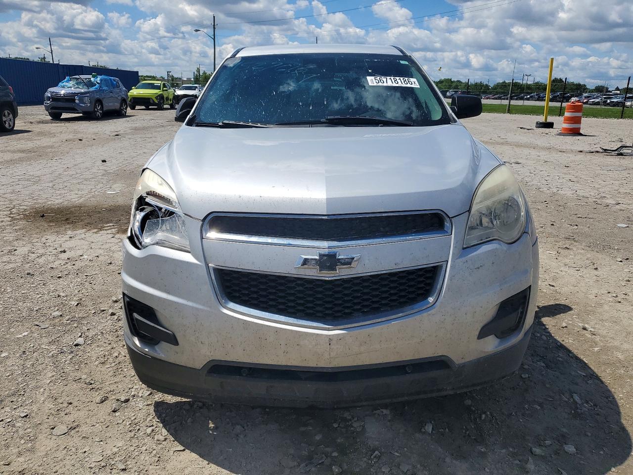 2014 Chevrolet Equinox Ls Silver vin: 2GNALAEK3E6381067