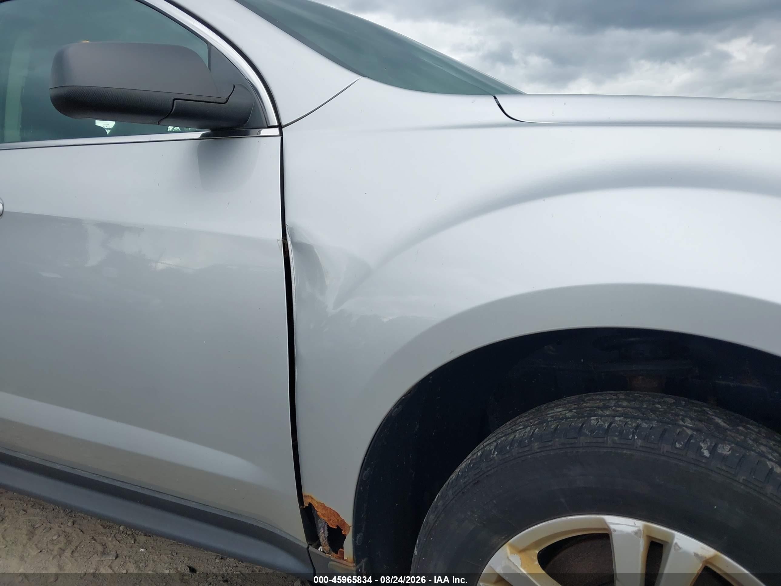 2015 Chevrolet Equinox Ls Silver vin: 2GNALAEK3F1102215