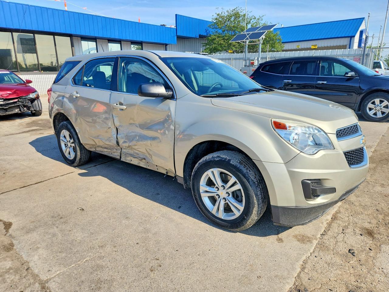2015 Chevrolet Equinox Ls Бежевый vin: 2GNALAEK3F1108953
