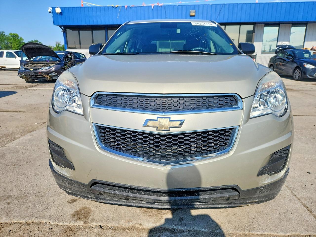 2015 Chevrolet Equinox Ls Бежевый vin: 2GNALAEK3F1108953