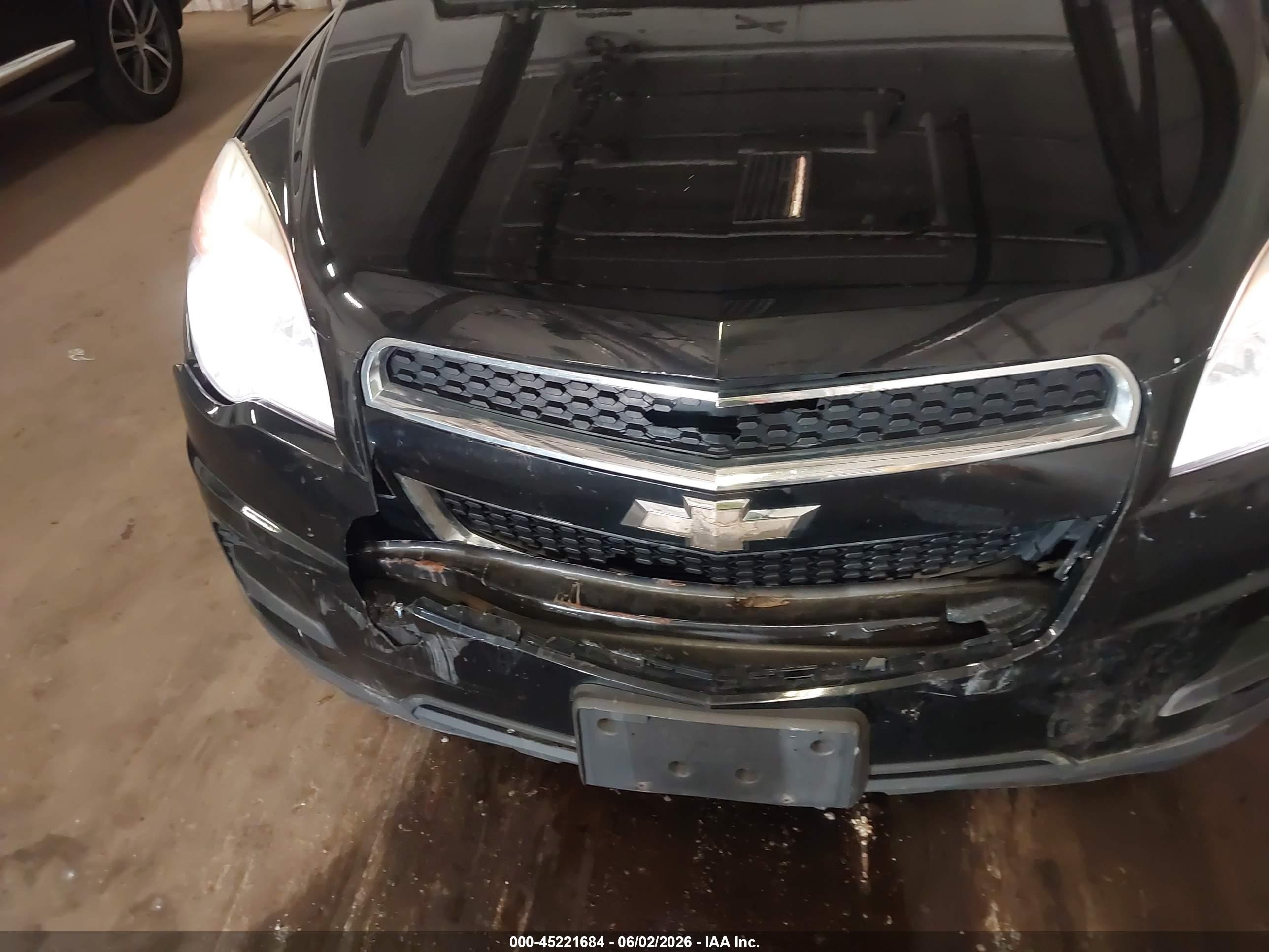 2015 Chevrolet Equinox Ls Black vin: 2GNALAEK3F1115501