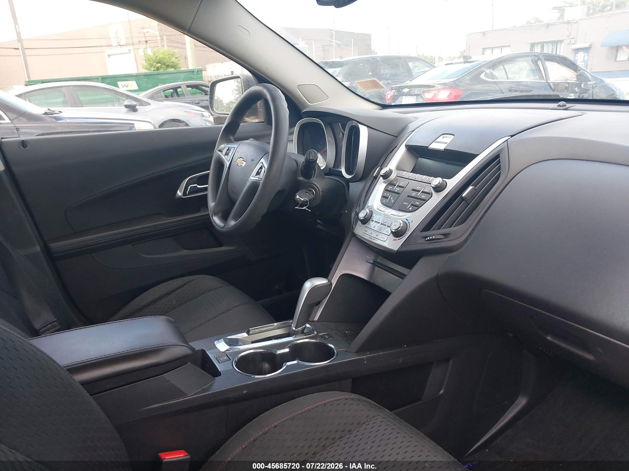 2015 Chevrolet Equinox Ls Blue vin: 2GNALAEK3F1136011