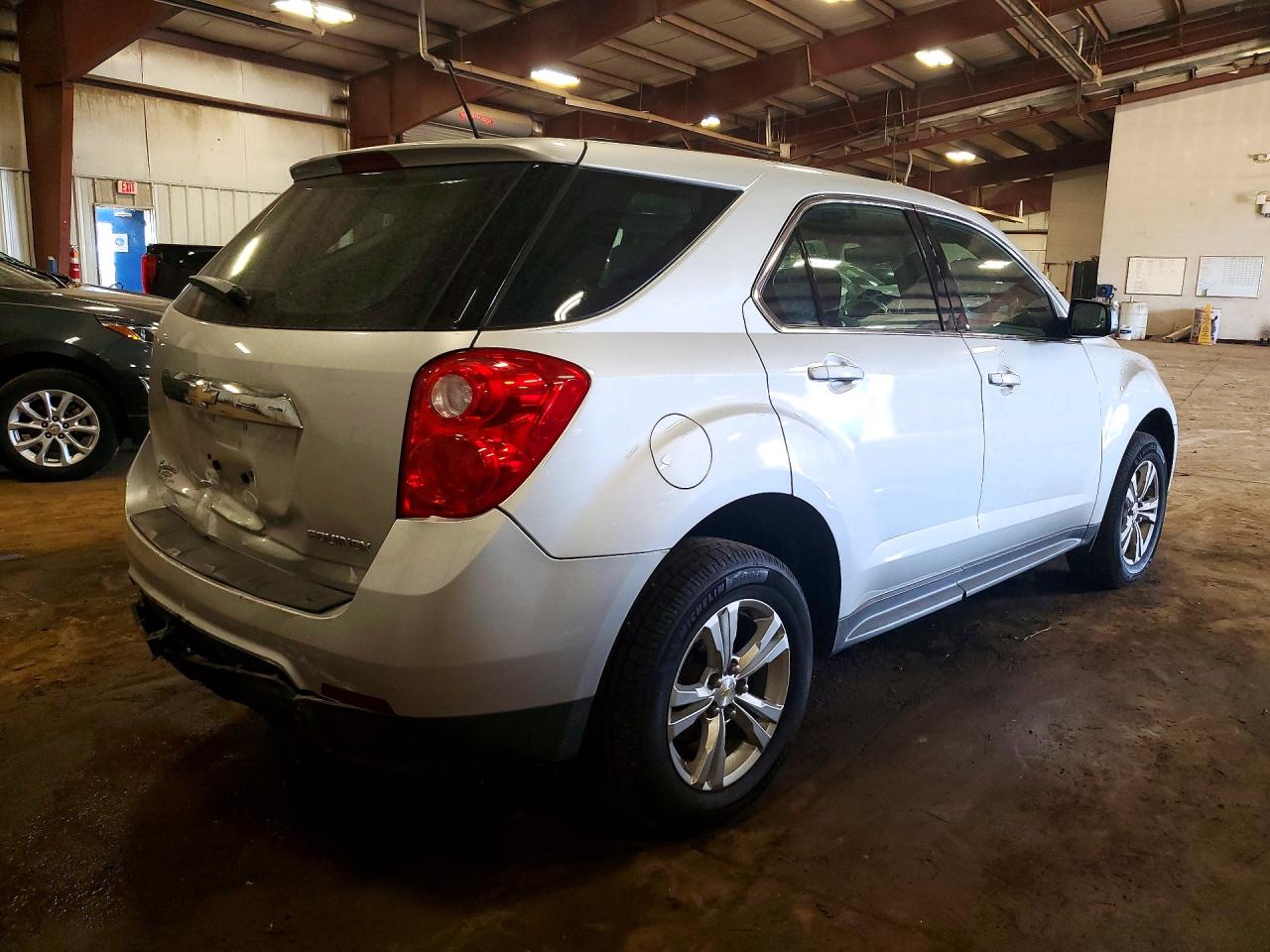 2015 Chevrolet Equinox Ls Silver vin: 2GNALAEK3F1174645