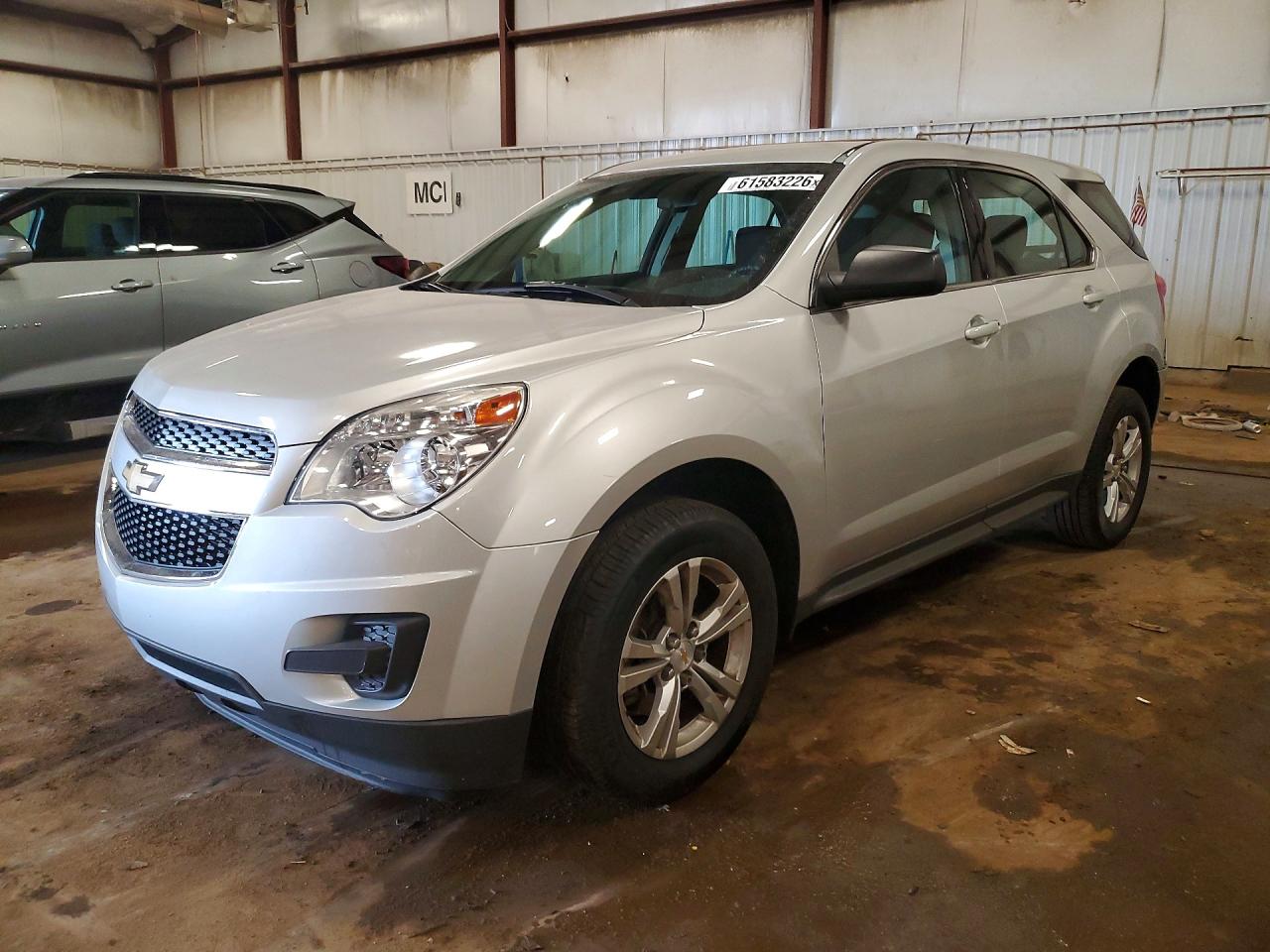 2015 Chevrolet Equinox Ls Silver vin: 2GNALAEK3F1174645