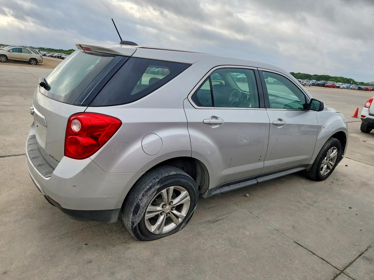 2015 Chevrolet Equinox Ls Silver vin: 2GNALAEK3F1178291