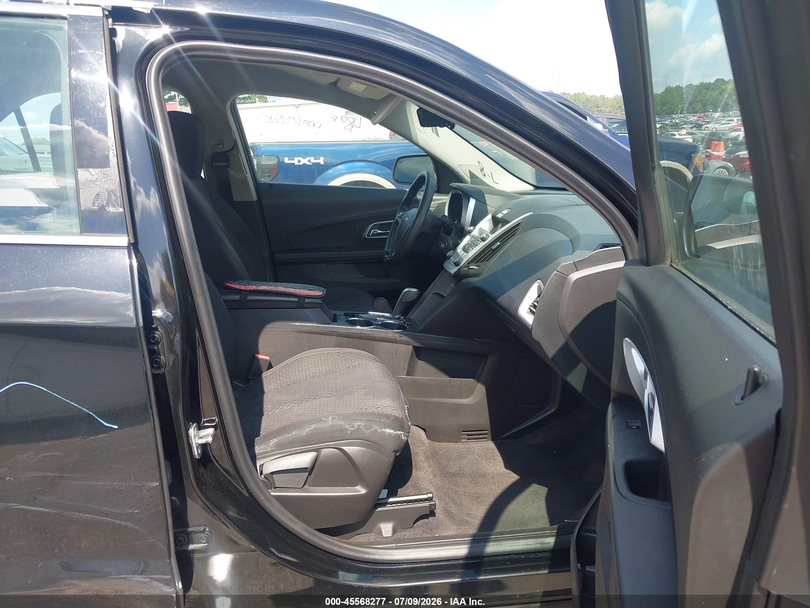 2015 Chevrolet Equinox Ls Black vin: 2GNALAEK3F1179876
