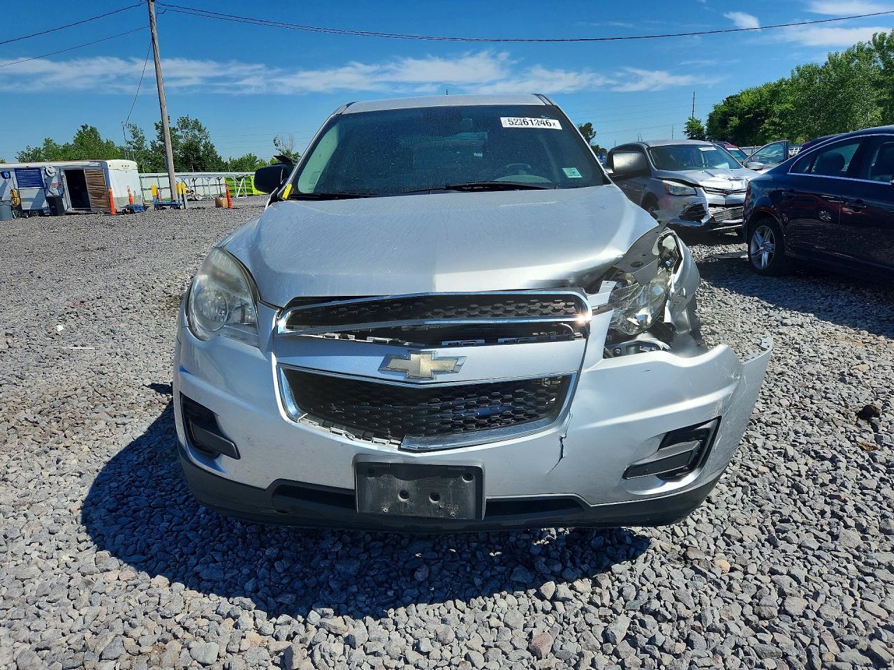 2015 Chevrolet Equinox Ls Silver vin: 2GNALAEK3F1180607