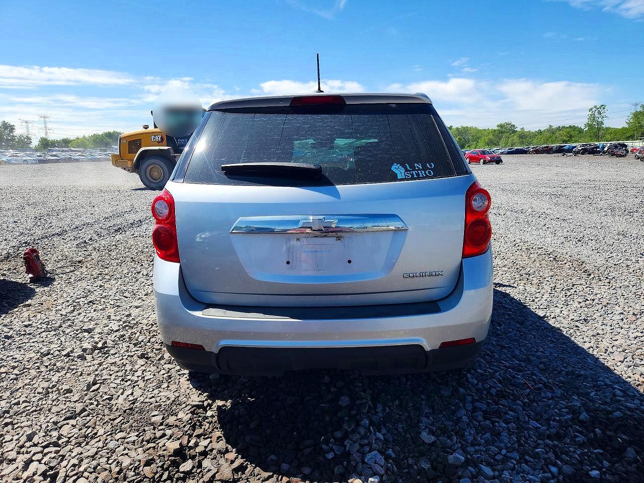 2015 Chevrolet Equinox Ls Silver vin: 2GNALAEK3F1180607
