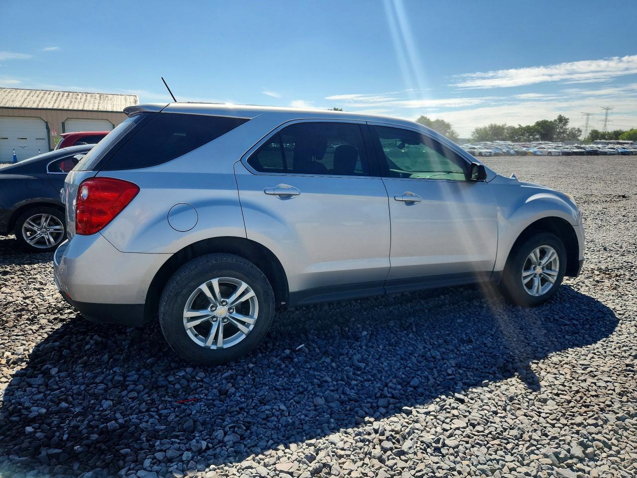 2015 Chevrolet Equinox Ls Silver vin: 2GNALAEK3F1180607