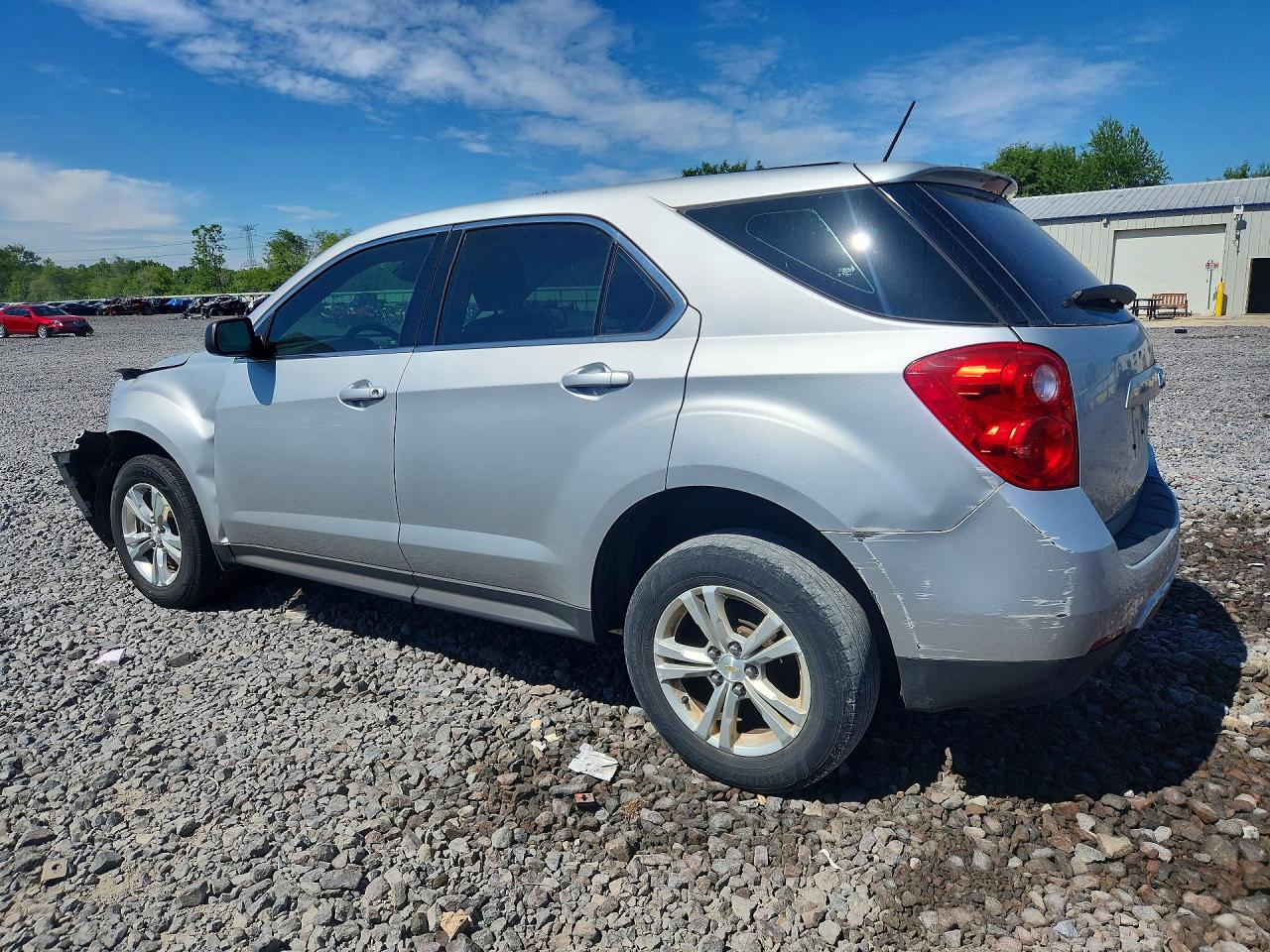 2015 Chevrolet Equinox Ls Silver vin: 2GNALAEK3F1180607