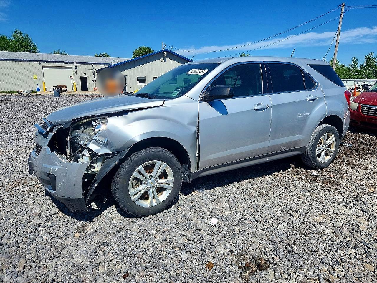 2015 Chevrolet Equinox Ls Silver vin: 2GNALAEK3F1180607