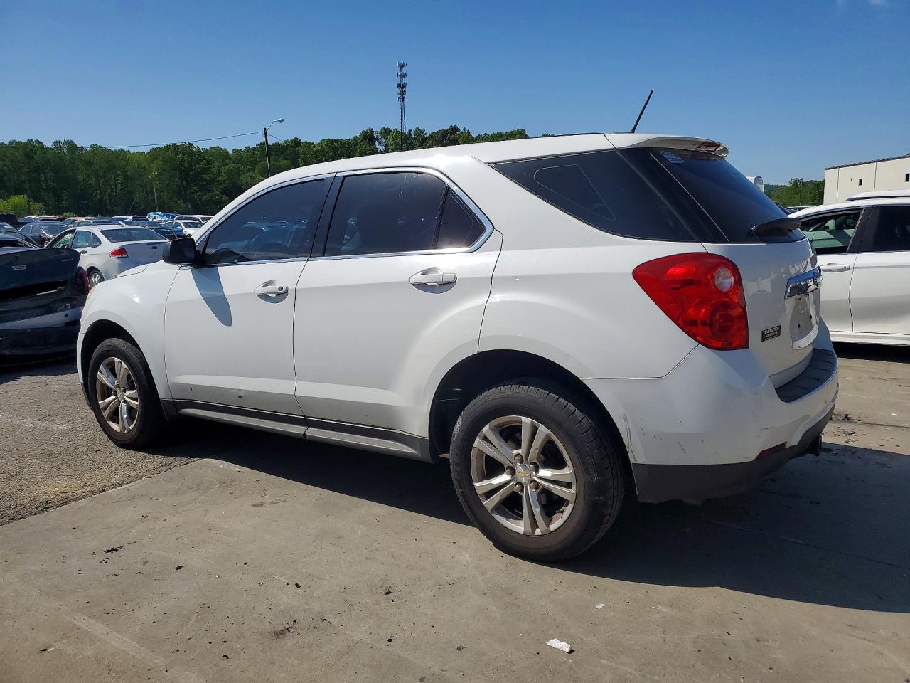 2015 Chevrolet Equinox Ls Белый vin: 2GNALAEK3F6109653