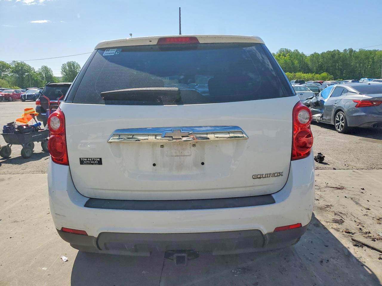 2015 Chevrolet Equinox Ls Белый vin: 2GNALAEK3F6109653