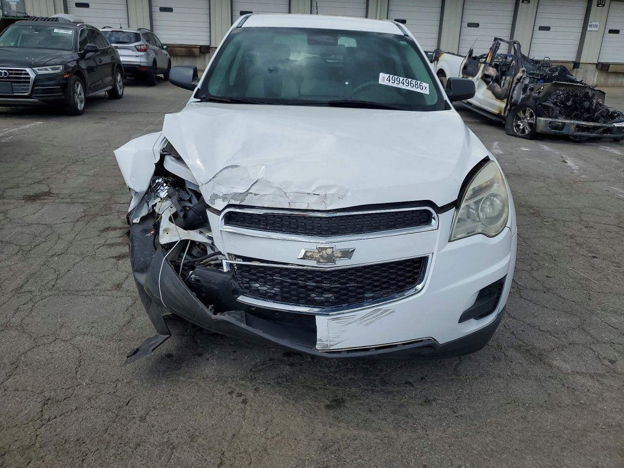 2015 Chevrolet Equinox Ls White vin: 2GNALAEK3F6203984