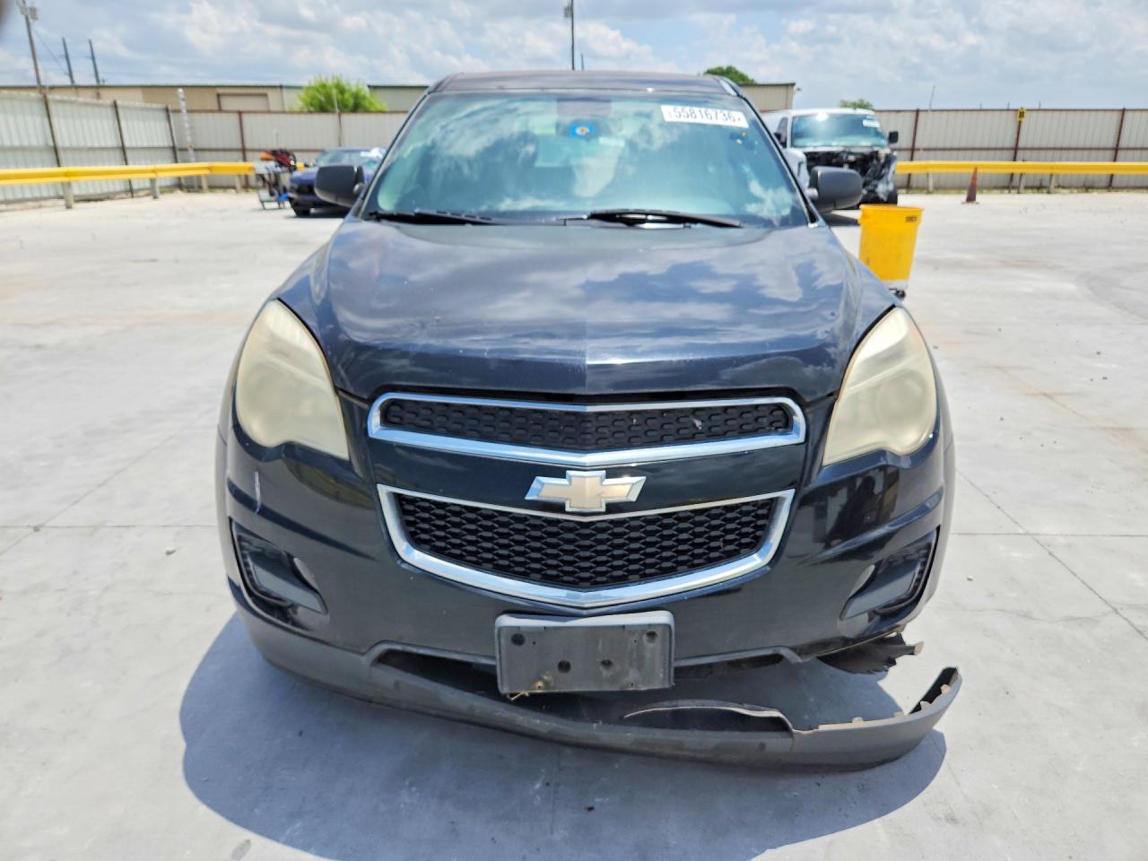 2015 Chevrolet Equinox Ls Black vin: 2GNALAEK3F6206321