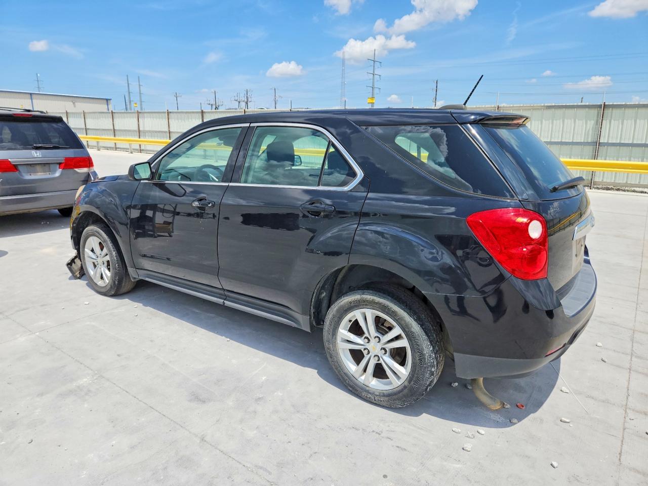 2015 Chevrolet Equinox Ls Black vin: 2GNALAEK3F6206321