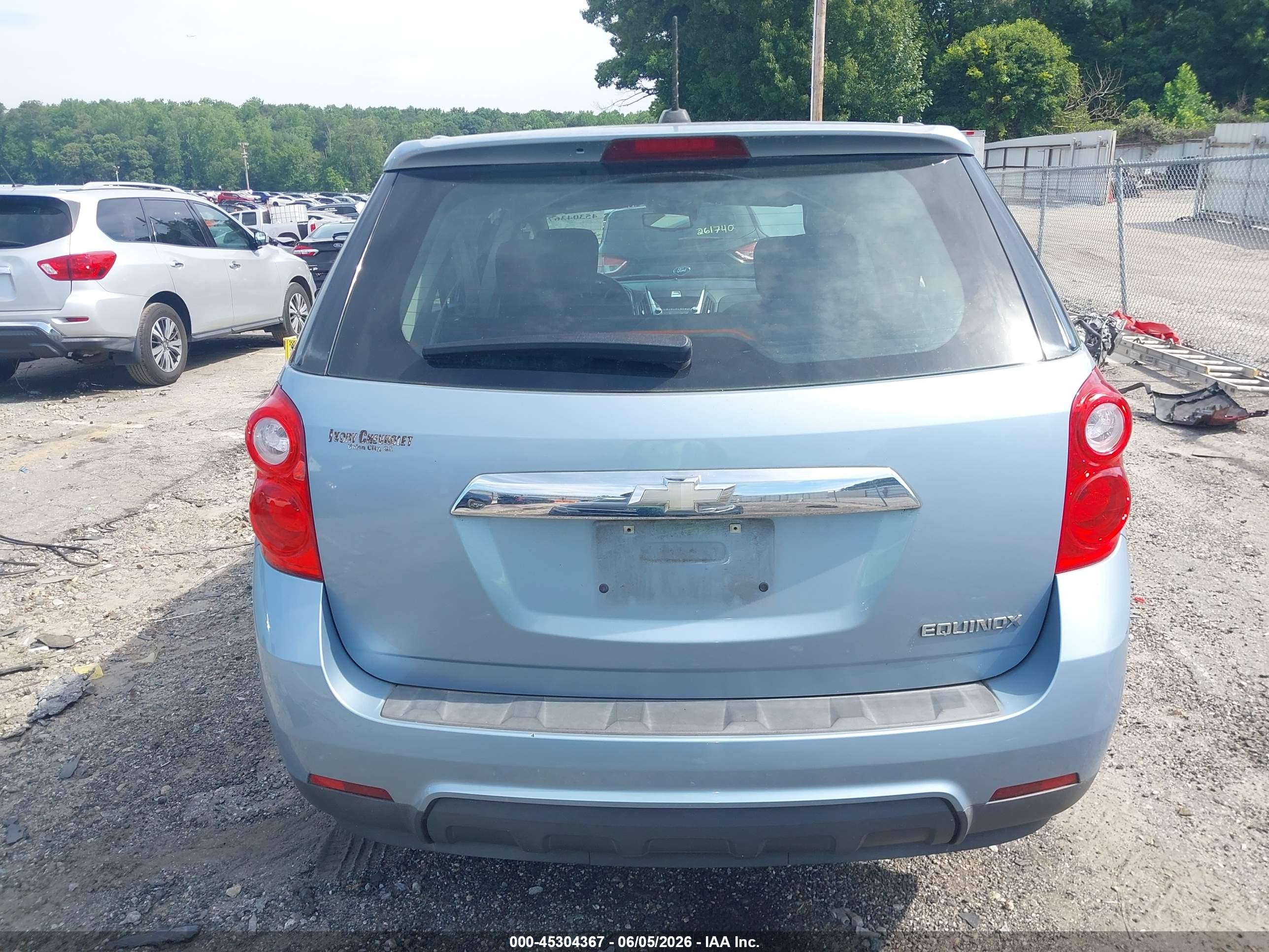 2015 Chevrolet Equinox Ls Blue vin: 2GNALAEK3F6289278
