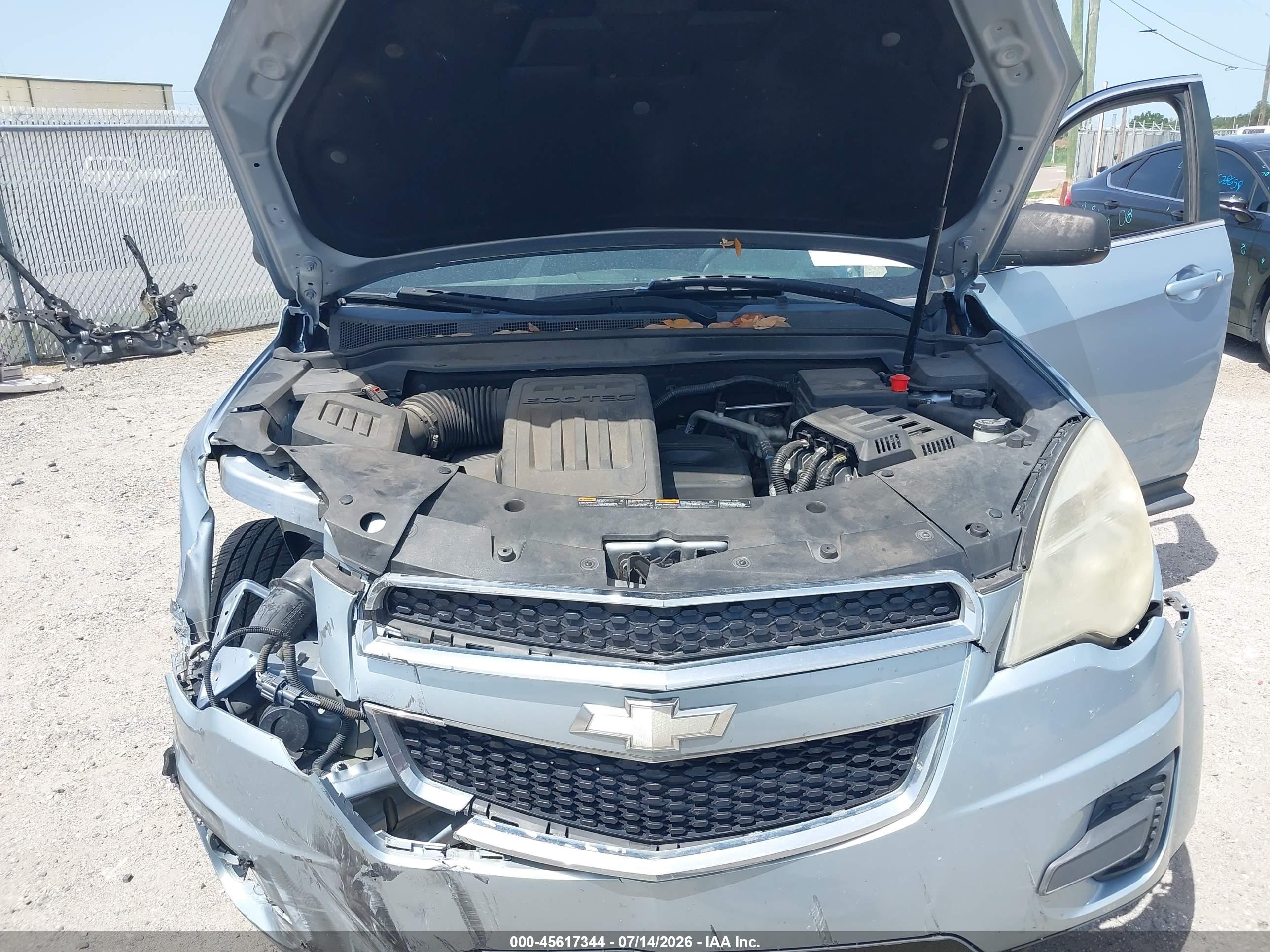 2015 Chevrolet Equinox Ls Blue vin: 2GNALAEK3F6325213