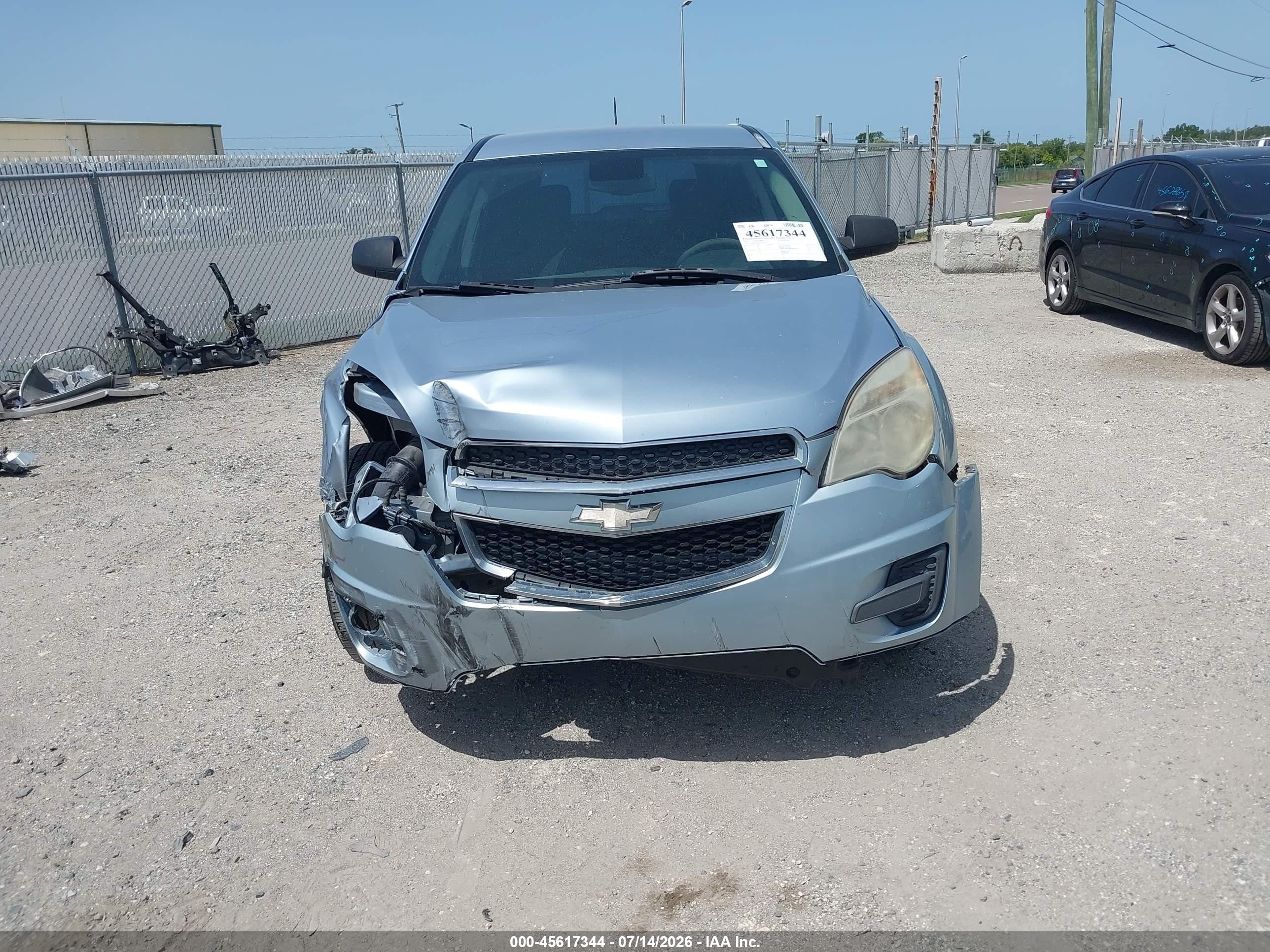2015 Chevrolet Equinox Ls Blue vin: 2GNALAEK3F6325213