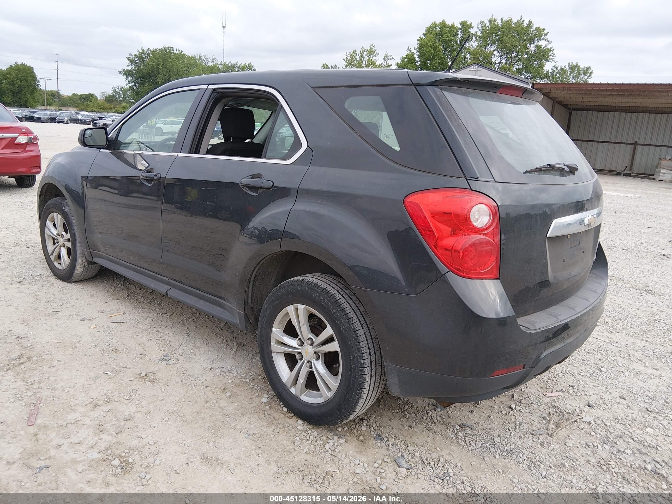 2014 Chevrolet Equinox Ls Gray vin: 2GNALAEK4E1124335