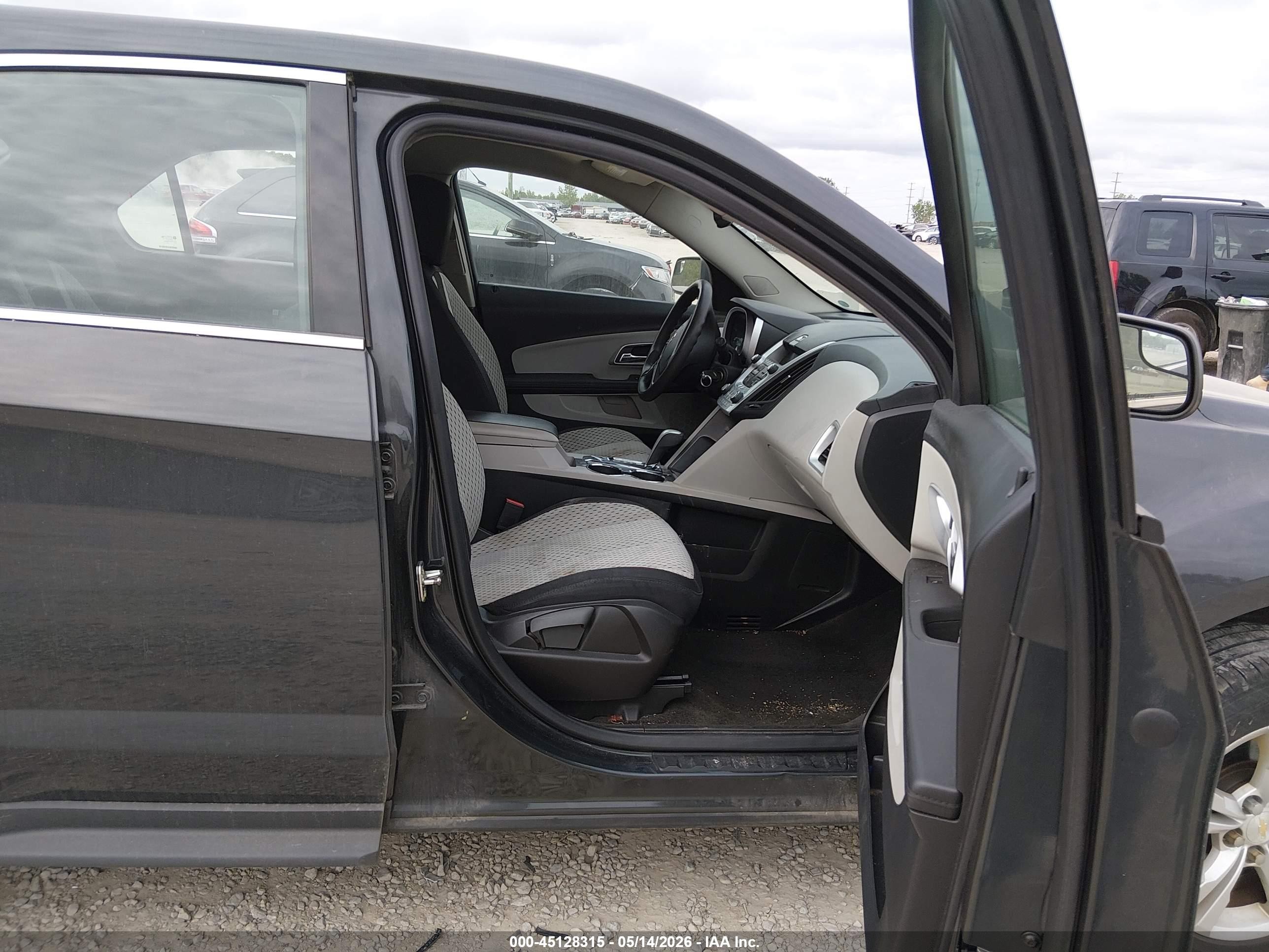 2014 Chevrolet Equinox Ls Gray vin: 2GNALAEK4E1124335