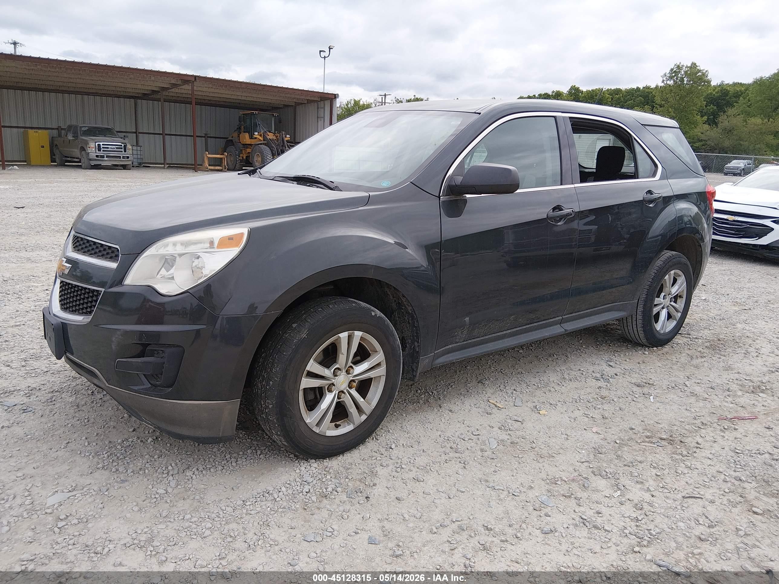 2014 Chevrolet Equinox Ls Gray vin: 2GNALAEK4E1124335