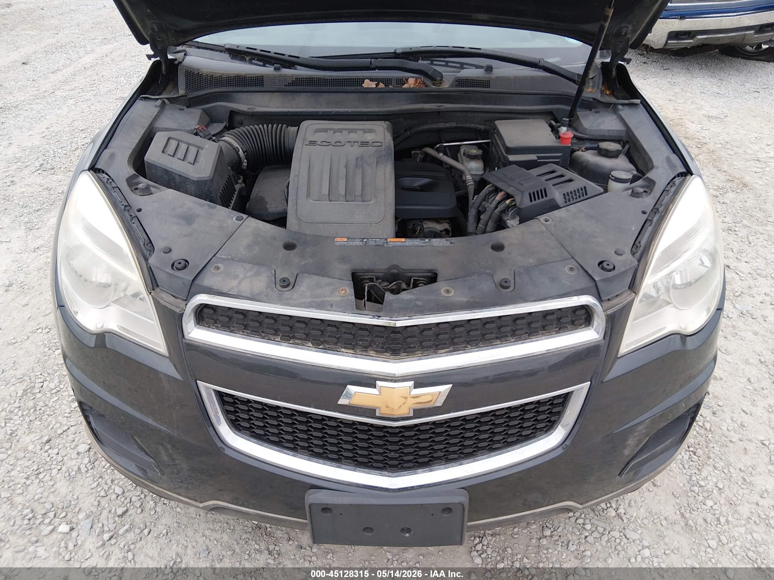 2014 Chevrolet Equinox Ls Gray vin: 2GNALAEK4E1124335