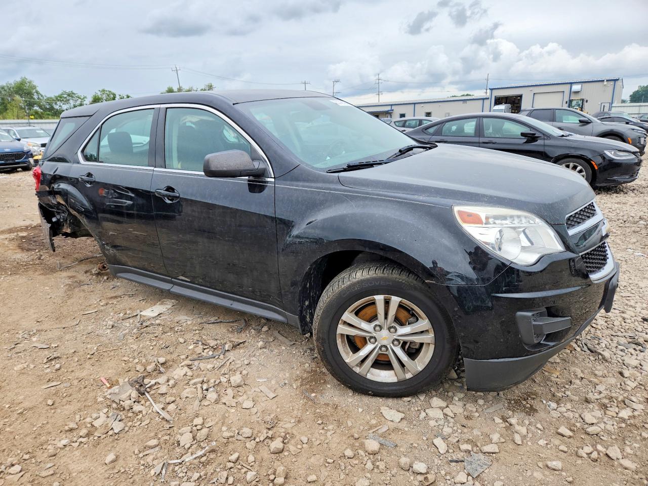 2014 Chevrolet Equinox Ls Black vin: 2GNALAEK4E6319189