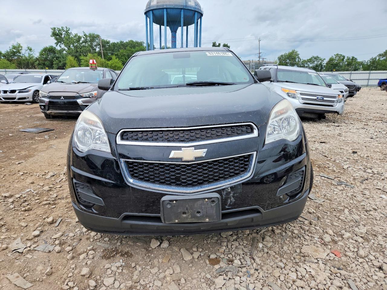 2014 Chevrolet Equinox Ls Black vin: 2GNALAEK4E6319189