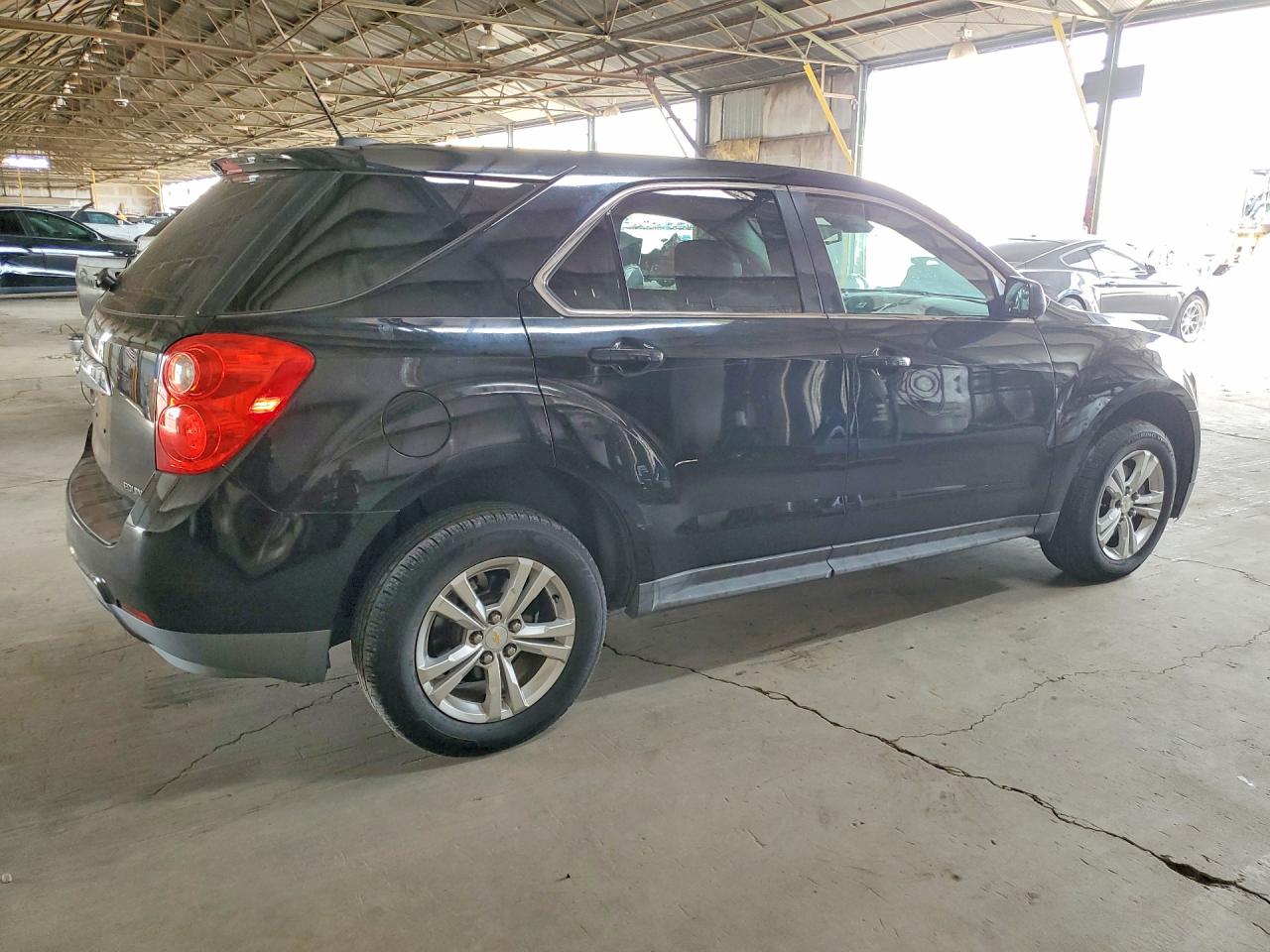 2015 Chevrolet Equinox Ls Black vin: 2GNALAEK4F1107181
