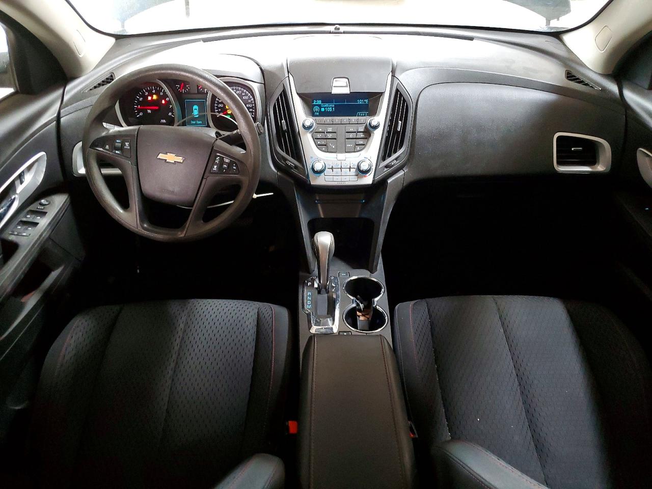 2015 Chevrolet Equinox Ls Black vin: 2GNALAEK4F1107181