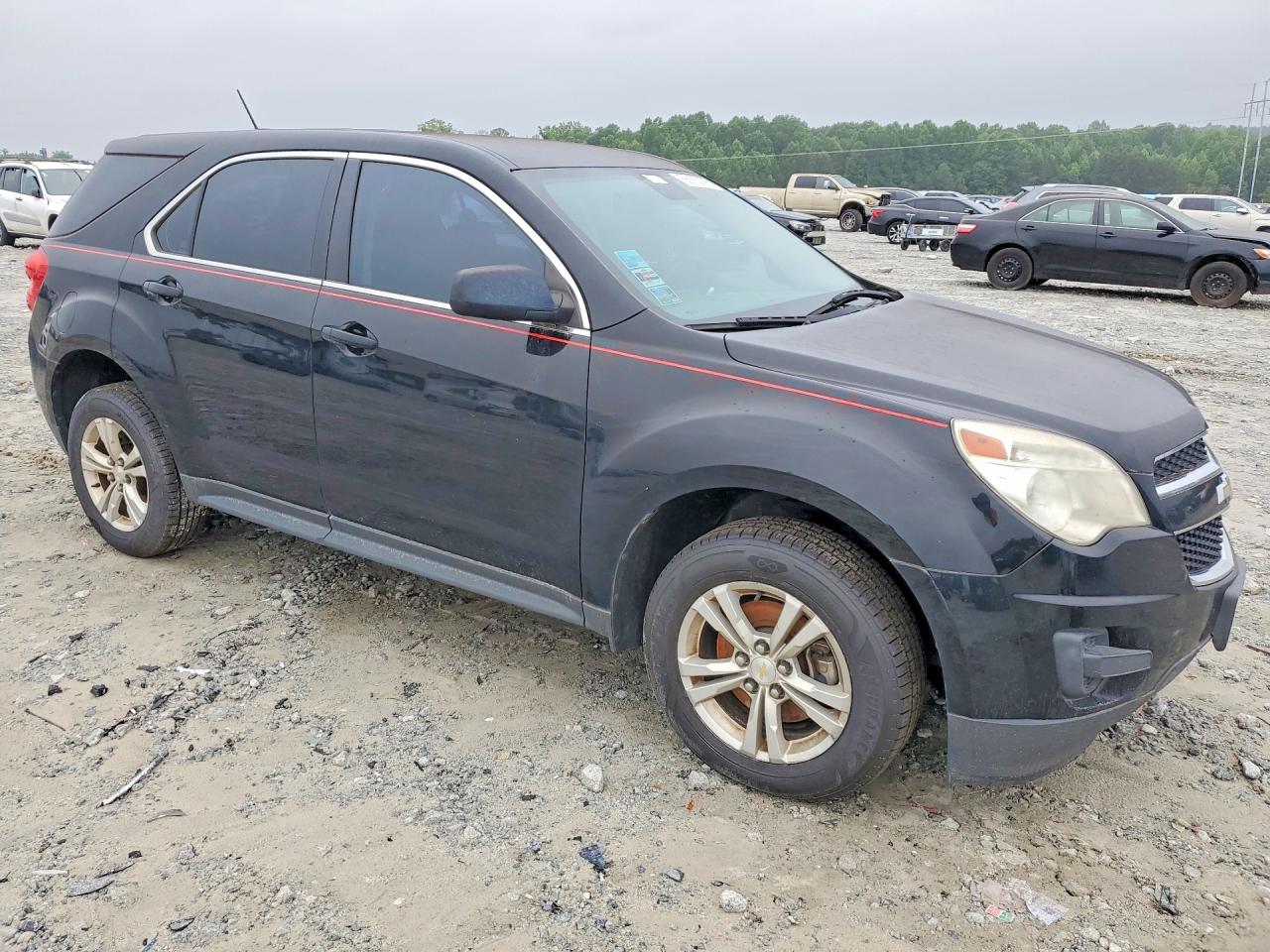 2015 Chevrolet Equinox Ls Black vin: 2GNALAEK4F1124479