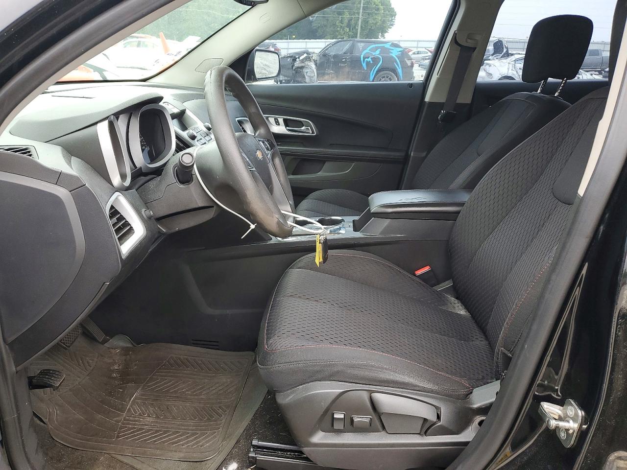 2015 Chevrolet Equinox Ls Black vin: 2GNALAEK4F1124479