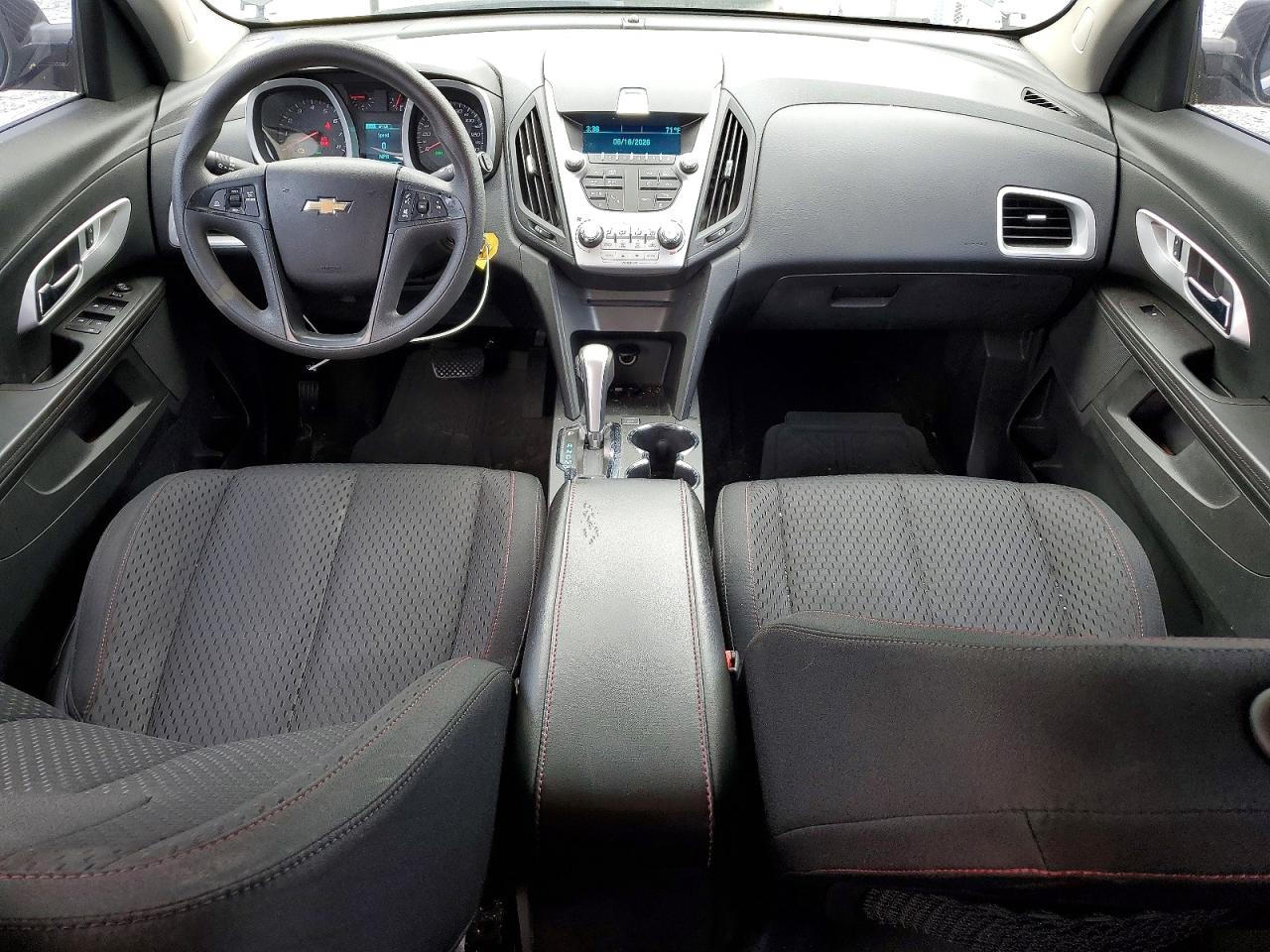 2015 Chevrolet Equinox Ls Black vin: 2GNALAEK4F1124479