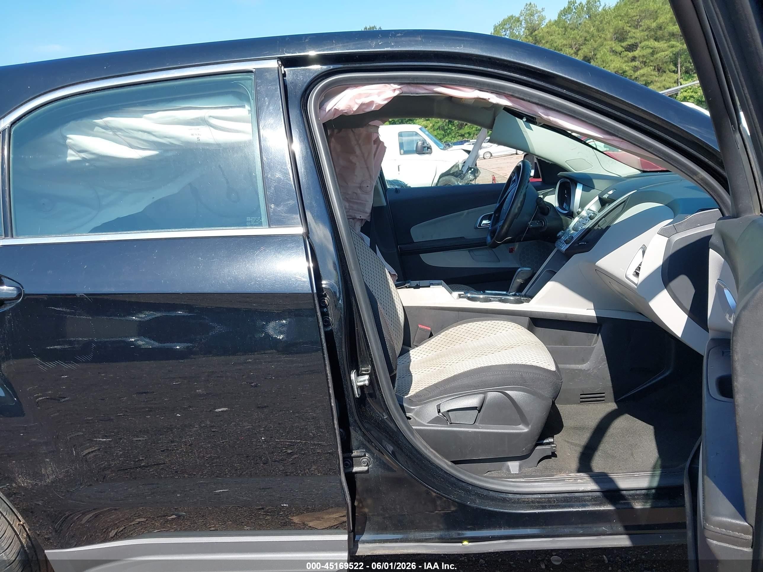 2015 Chevrolet Equinox Ls Black vin: 2GNALAEK4F1134770