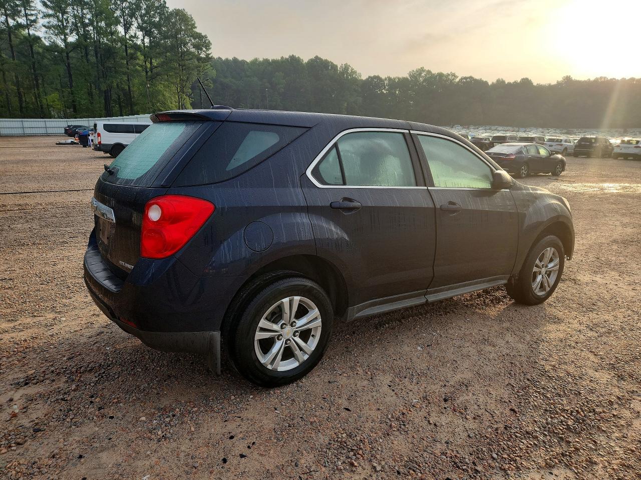 2015 Chevrolet Equinox Ls Blue vin: 2GNALAEK4F6164824