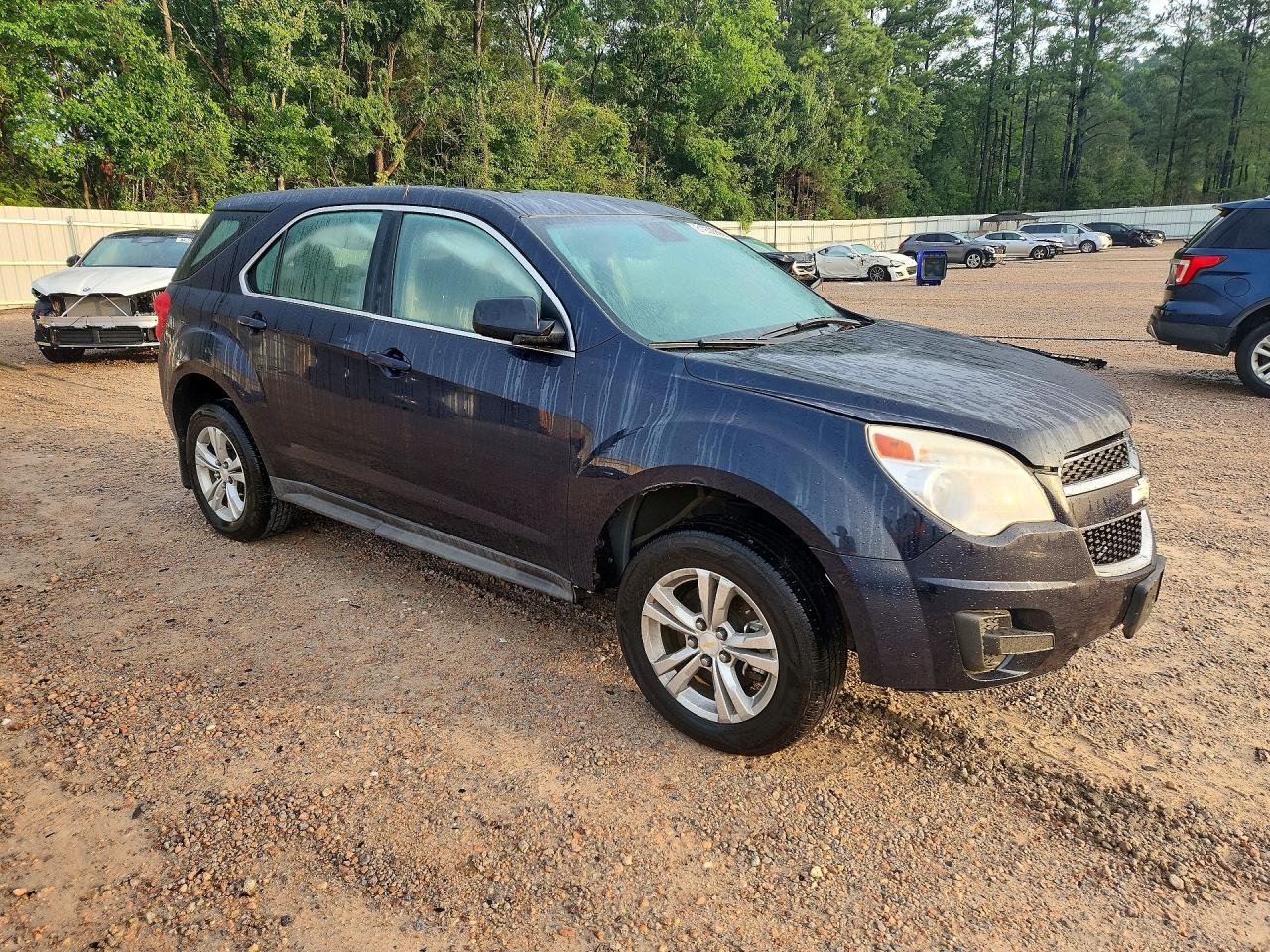 2015 Chevrolet Equinox Ls Blue vin: 2GNALAEK4F6164824