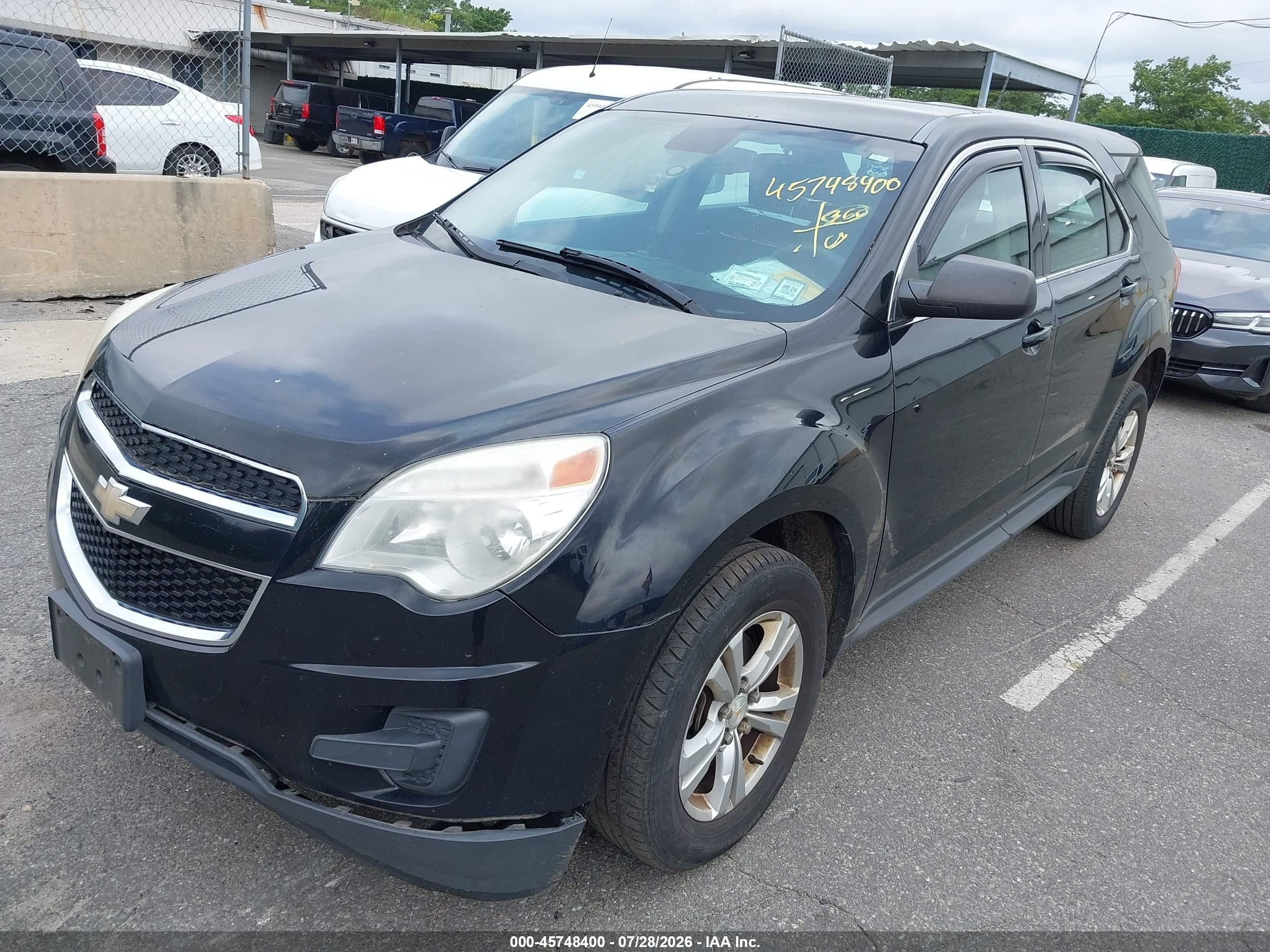 2015 Chevrolet Equinox Ls Черный vin: 2GNALAEK4F6427278