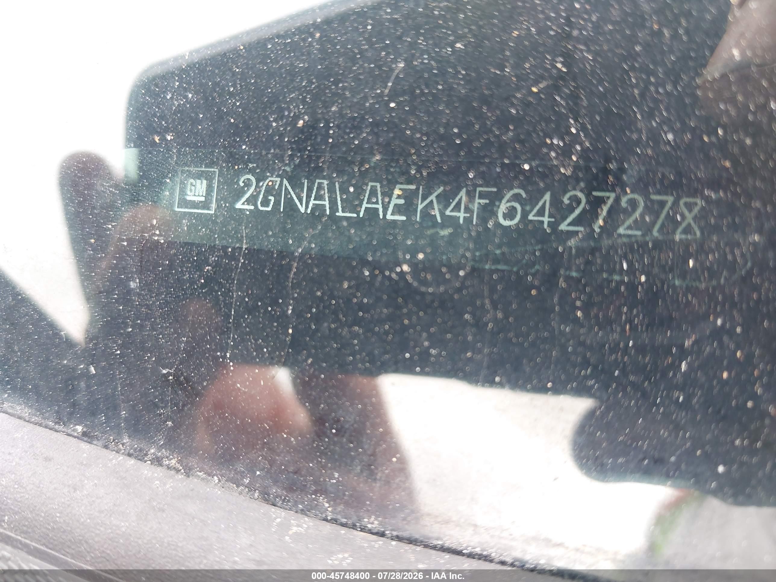 2015 Chevrolet Equinox Ls Черный vin: 2GNALAEK4F6427278