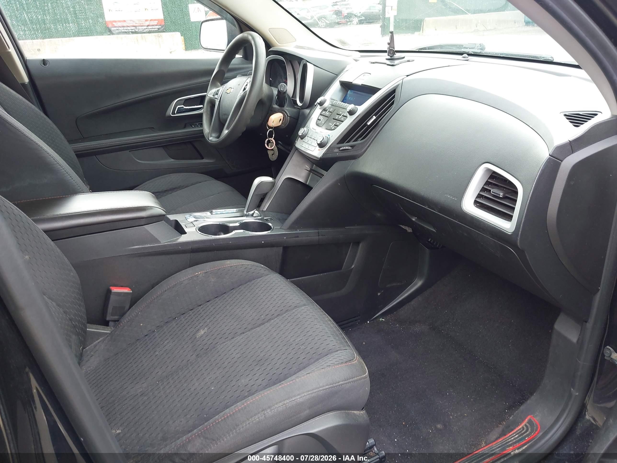 2015 Chevrolet Equinox Ls Черный vin: 2GNALAEK4F6427278