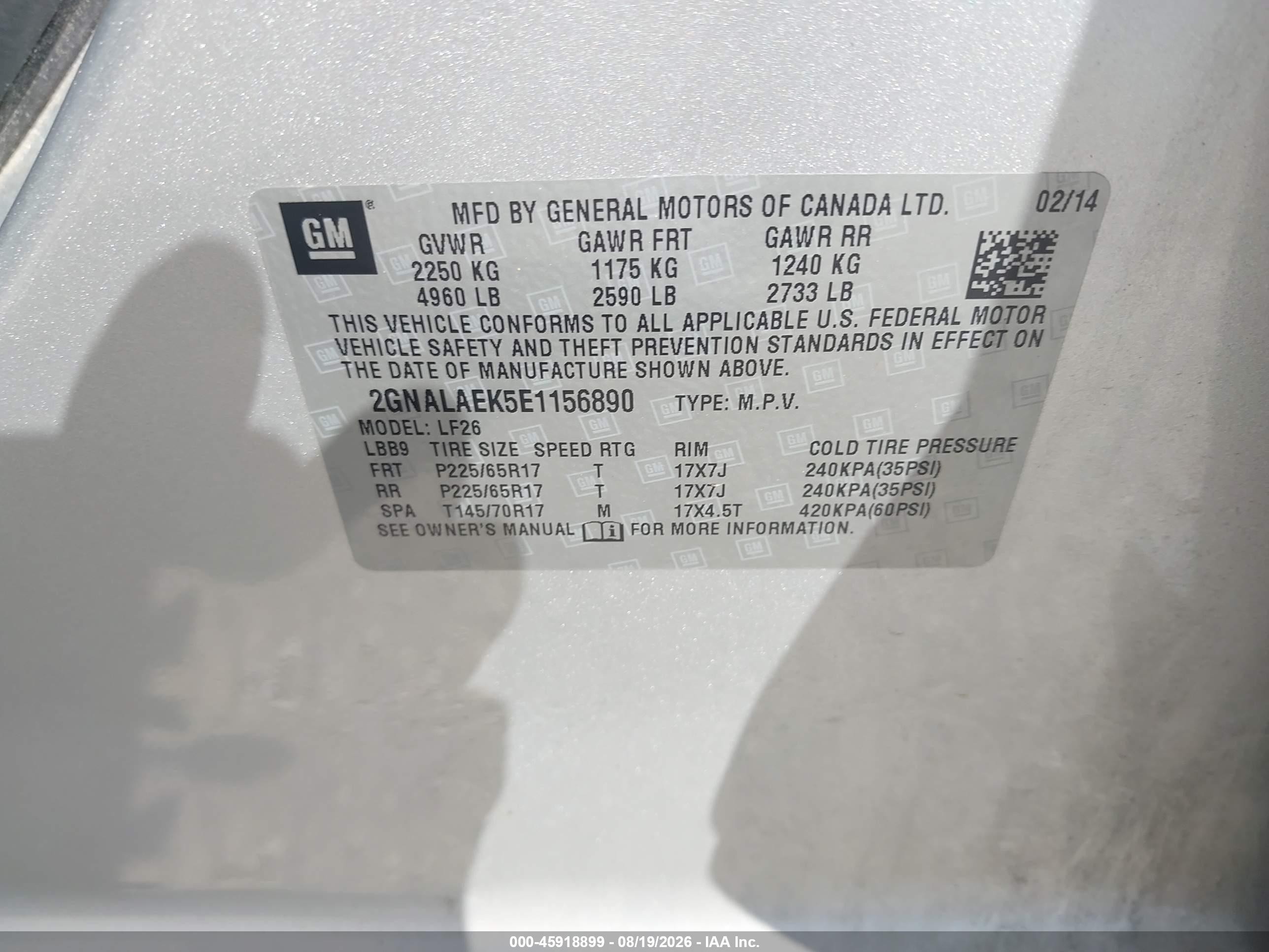 2014 Chevrolet Equinox Ls Silver vin: 2GNALAEK5E1156890