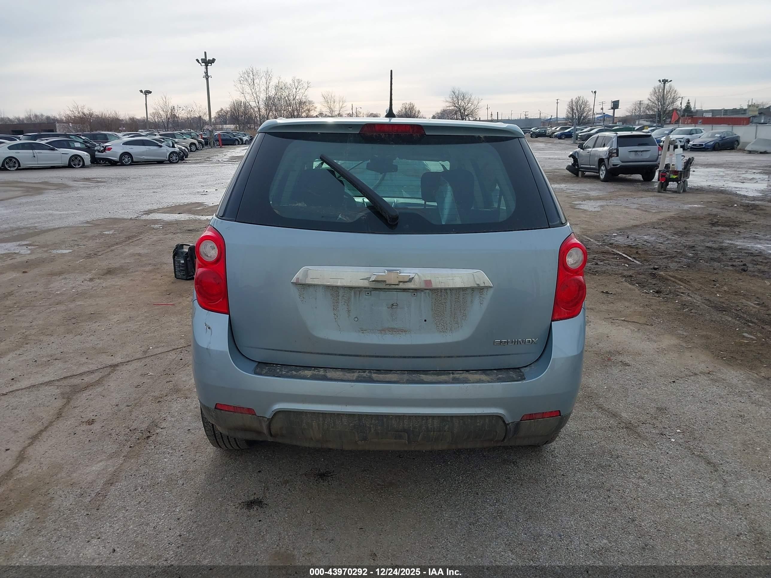 2014 Chevrolet Equinox Ls Blue vin: 2GNALAEK5E6143527