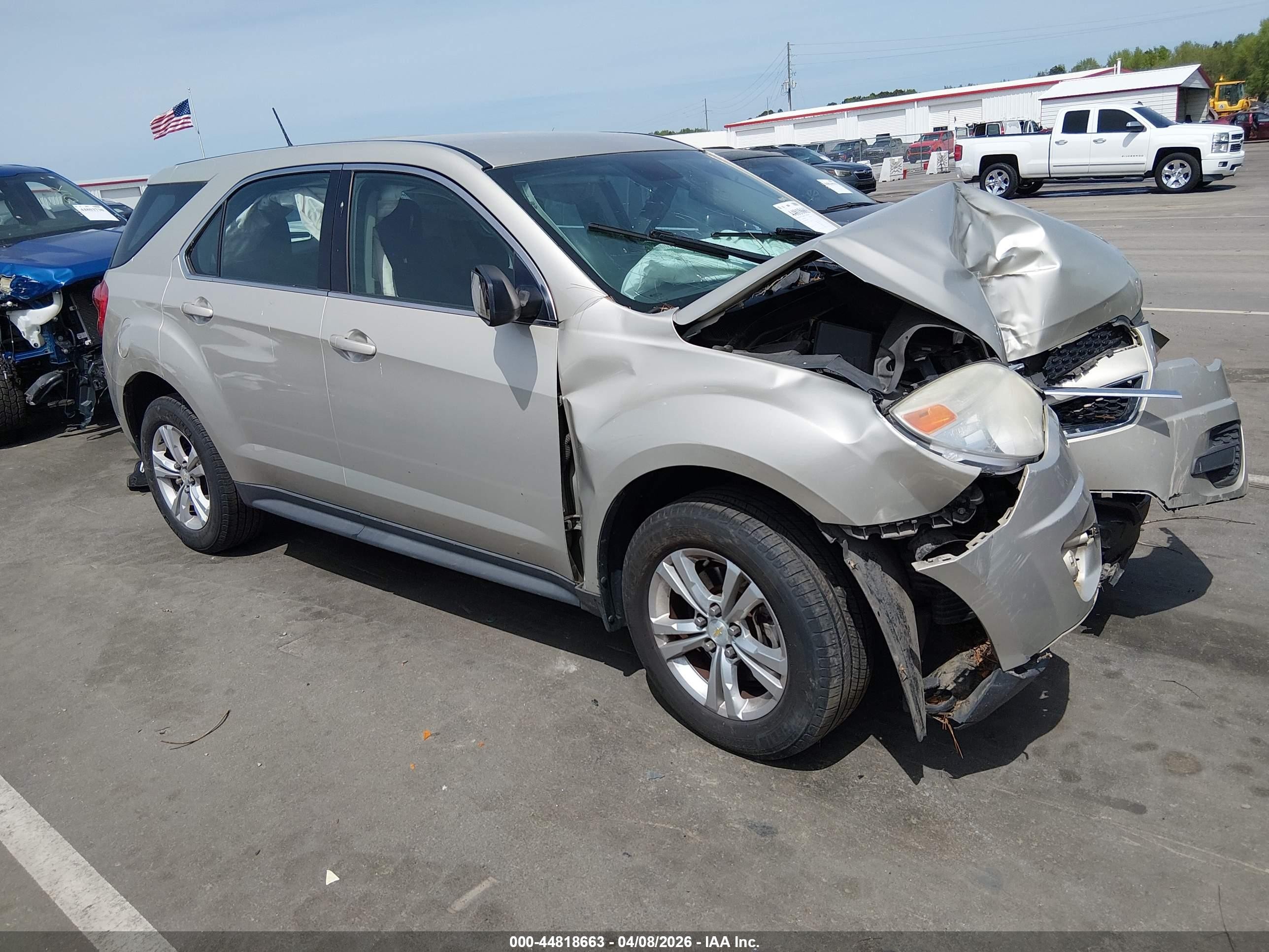 2014 Chevrolet Equinox Ls Champagne vin: 2GNALAEK5E6234586
