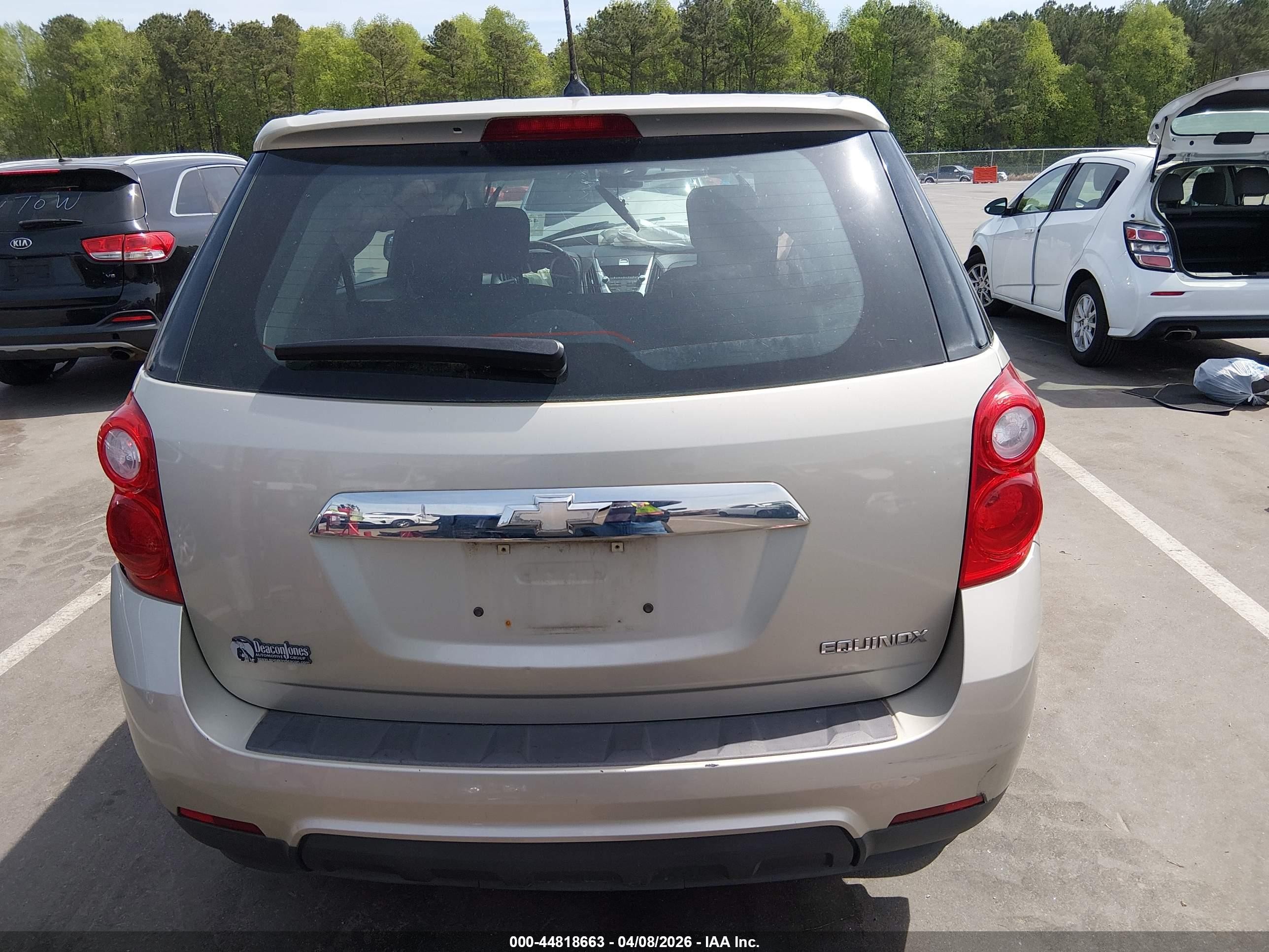 2014 Chevrolet Equinox Ls Champagne vin: 2GNALAEK5E6234586