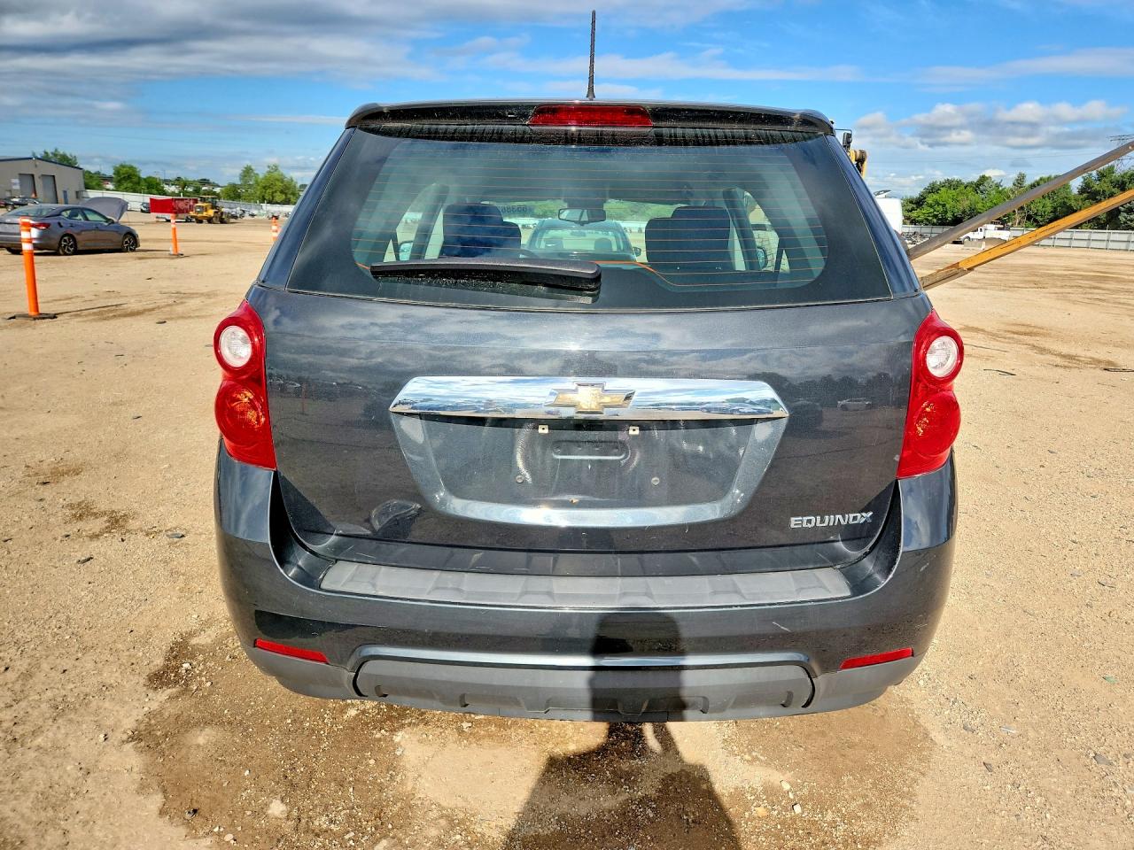 2014 Chevrolet Equinox Ls Серый vin: 2GNALAEK5E6252473