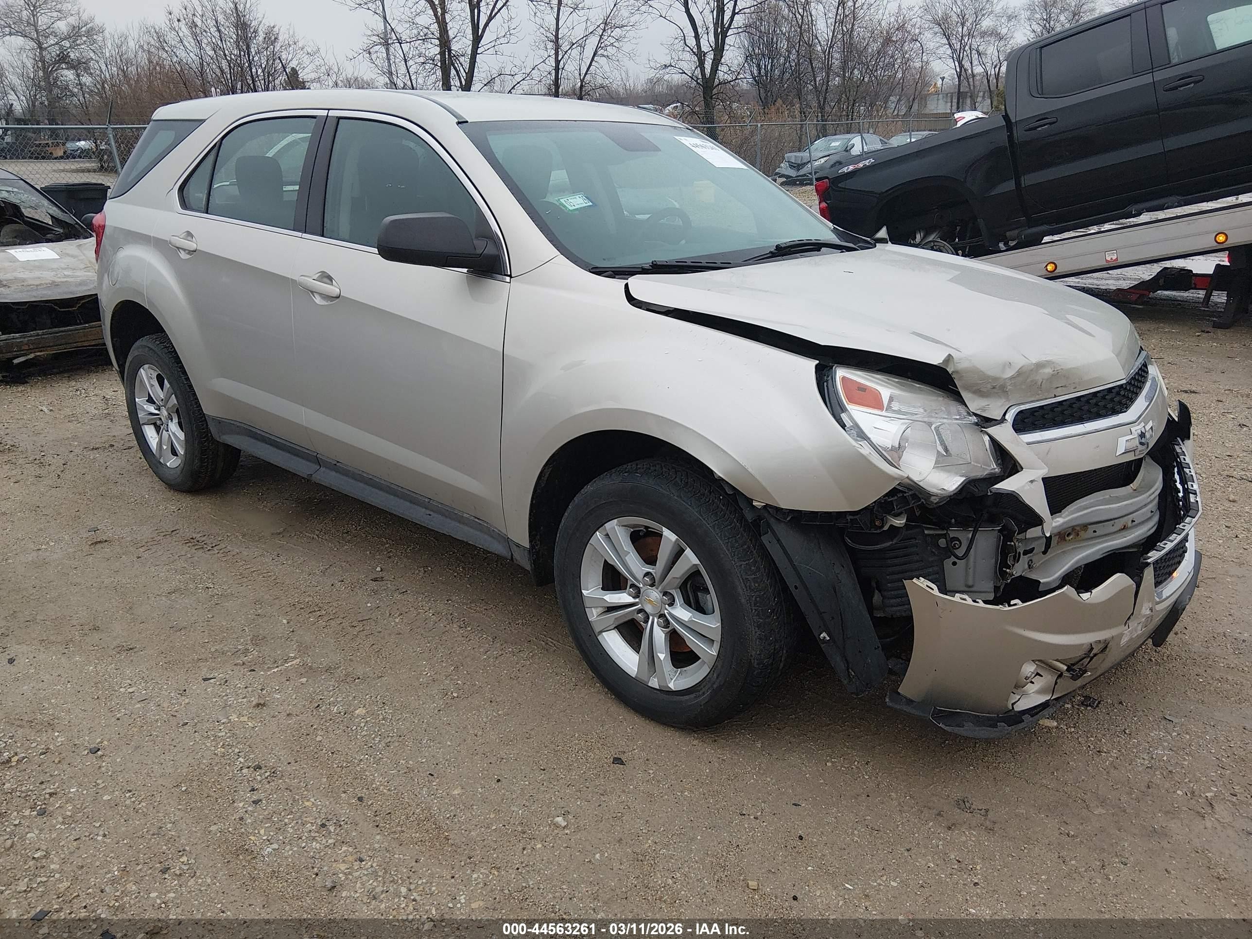 2014 Chevrolet Equinox Ls Золотой vin: 2GNALAEK5E6261626