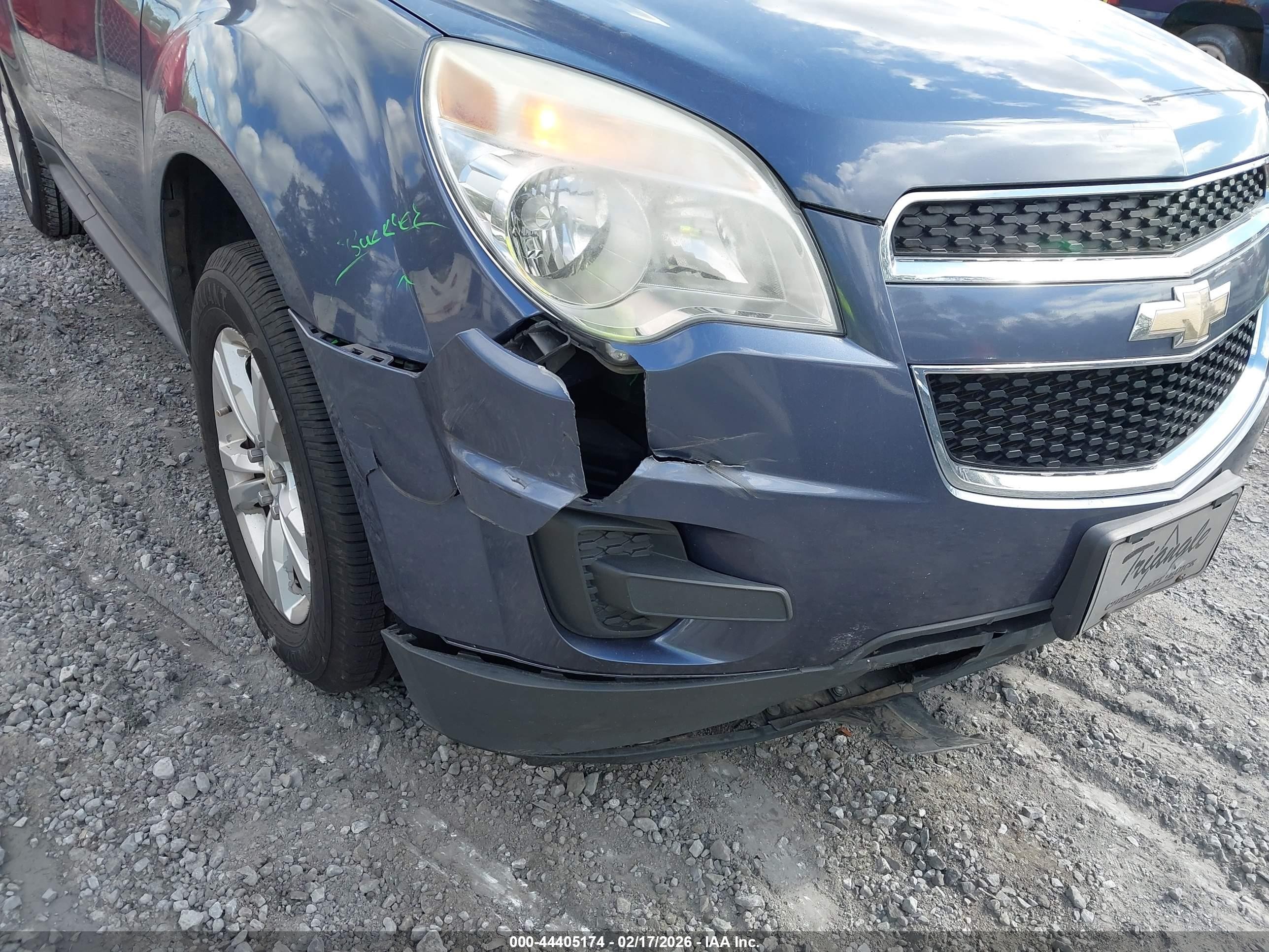 2014 Chevrolet Equinox Ls Blue vin: 2GNALAEK5E6294951